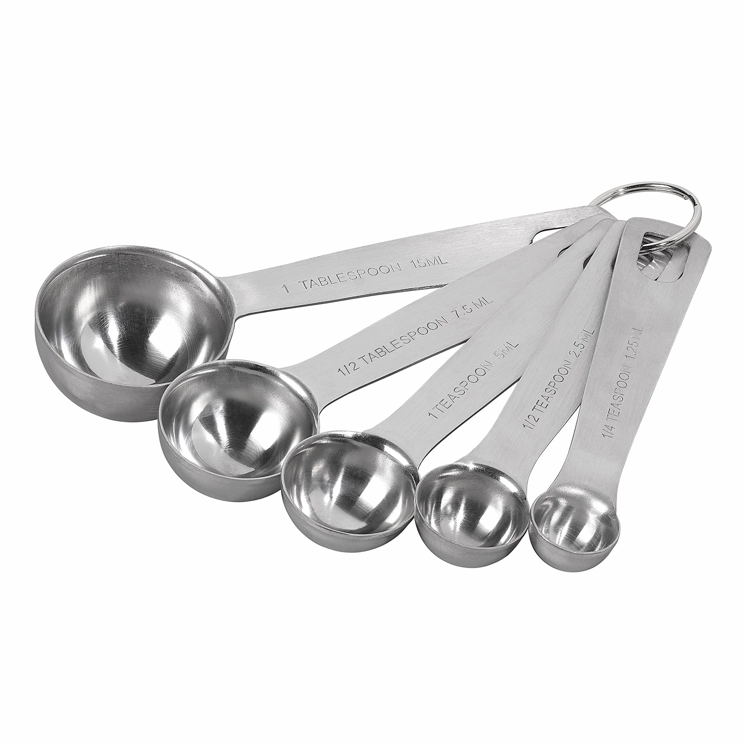 Tala Set of 5 Stainless Steel Measuring Spoons