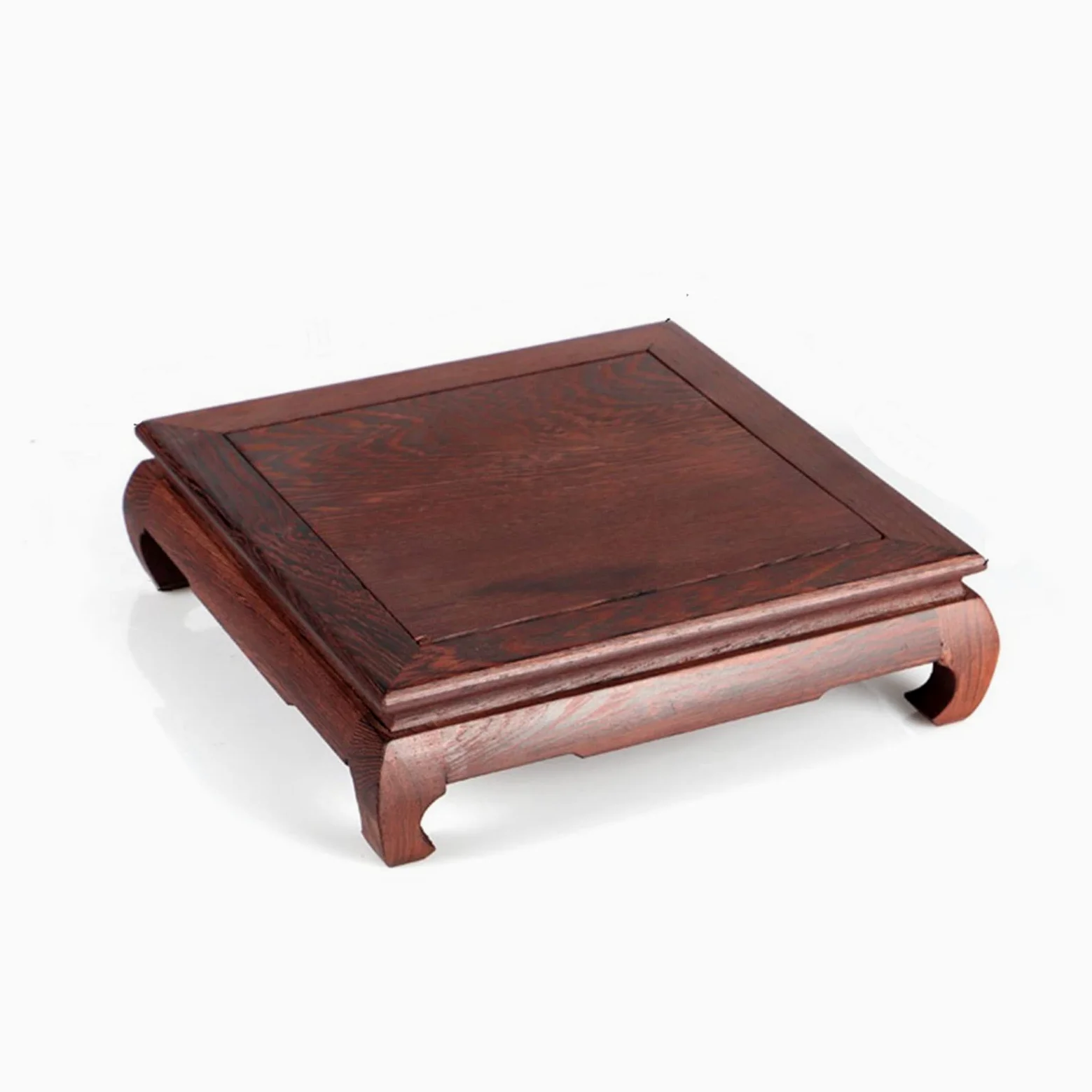 Base di supporto per bonsai in legno, per mobili orientali, forma quadrata, per statue, fiori e piccoli oggetti, di grandi dimensioni