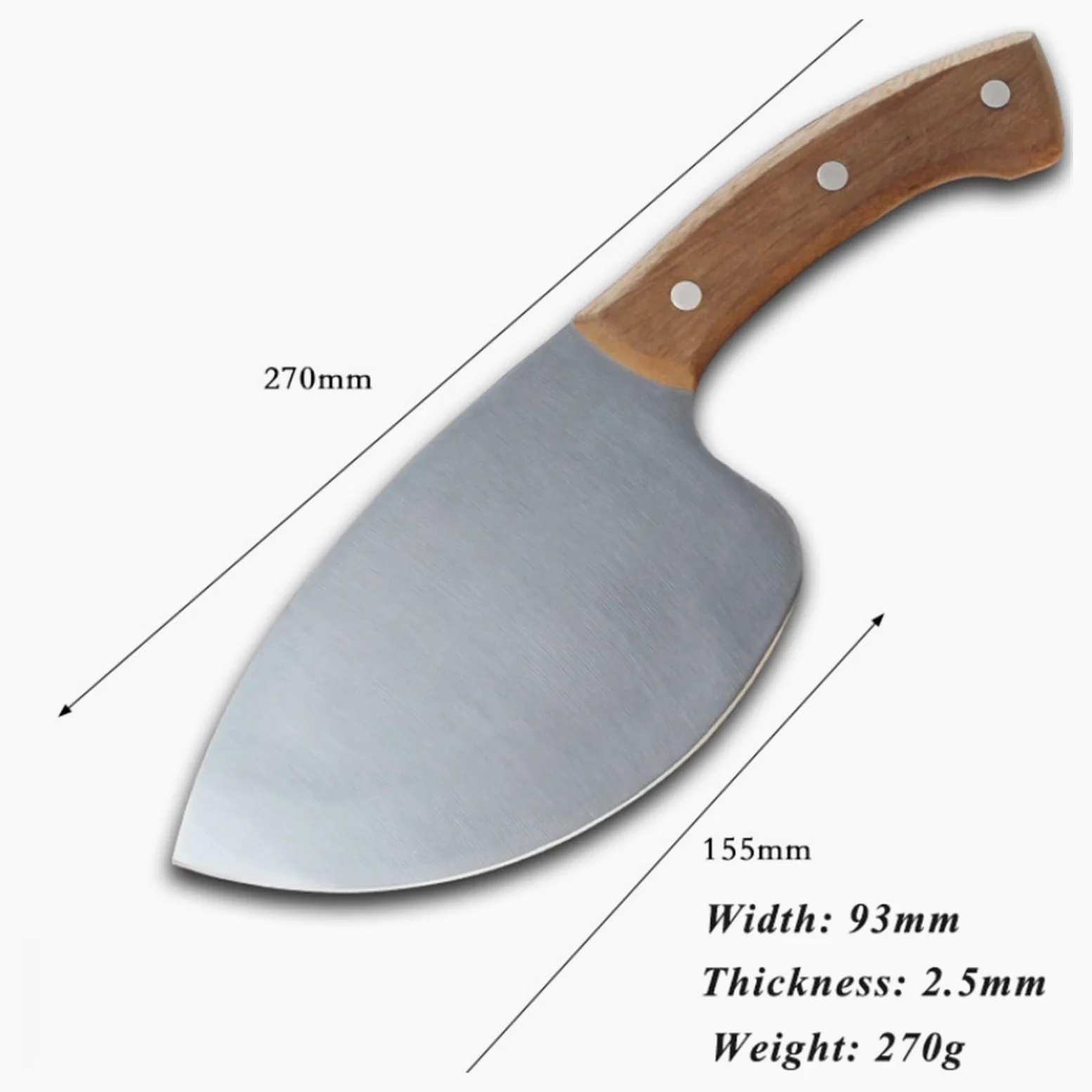Coltello da sfilettatura affilato for la pancia a lama tonda for affettare frutti di mare, pesce, prodotti acquatici, strumento for la lavorazione, coltelli for esche da pesca