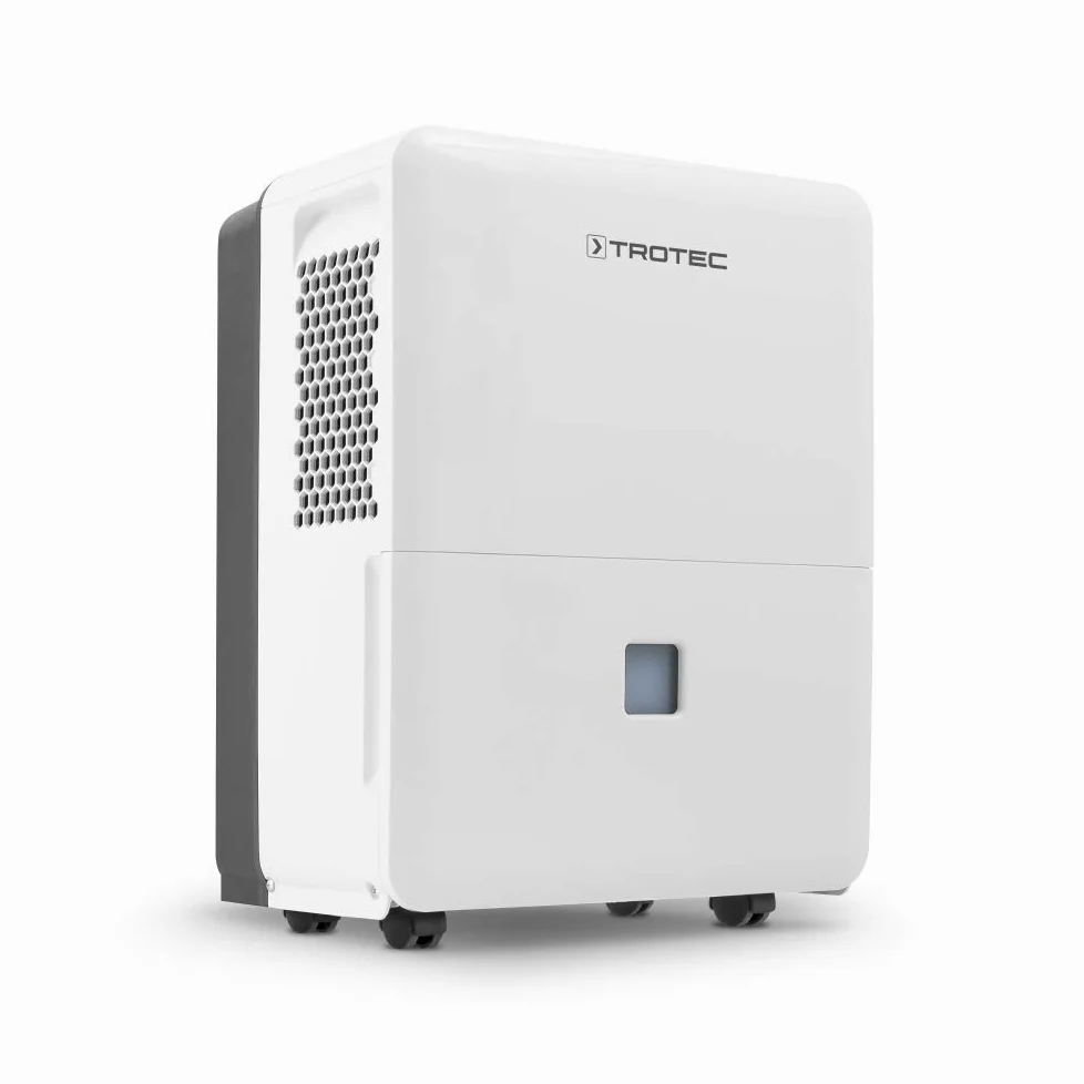 TROTEC Deumidificatore elettrico TTK 96 E – potenza 30 L/giorno – superficie 90 m² / 230 m³ – deumidificatore per ambienti – per appartamenti e camere da letto
