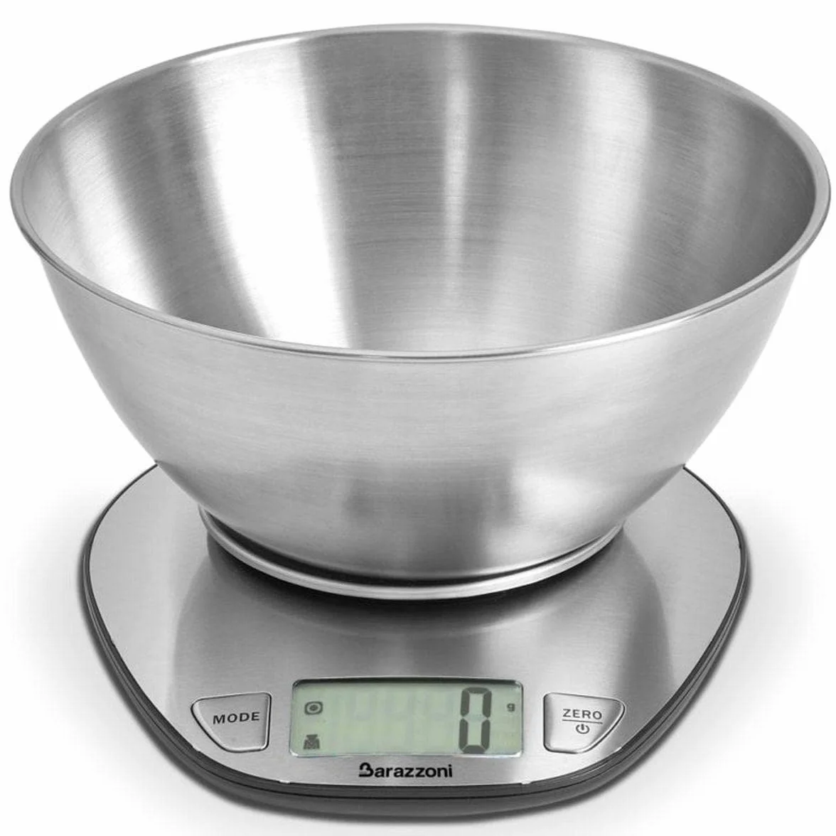 Barazzoni 802080080 Bilancia da Cucina 18/10 Steel