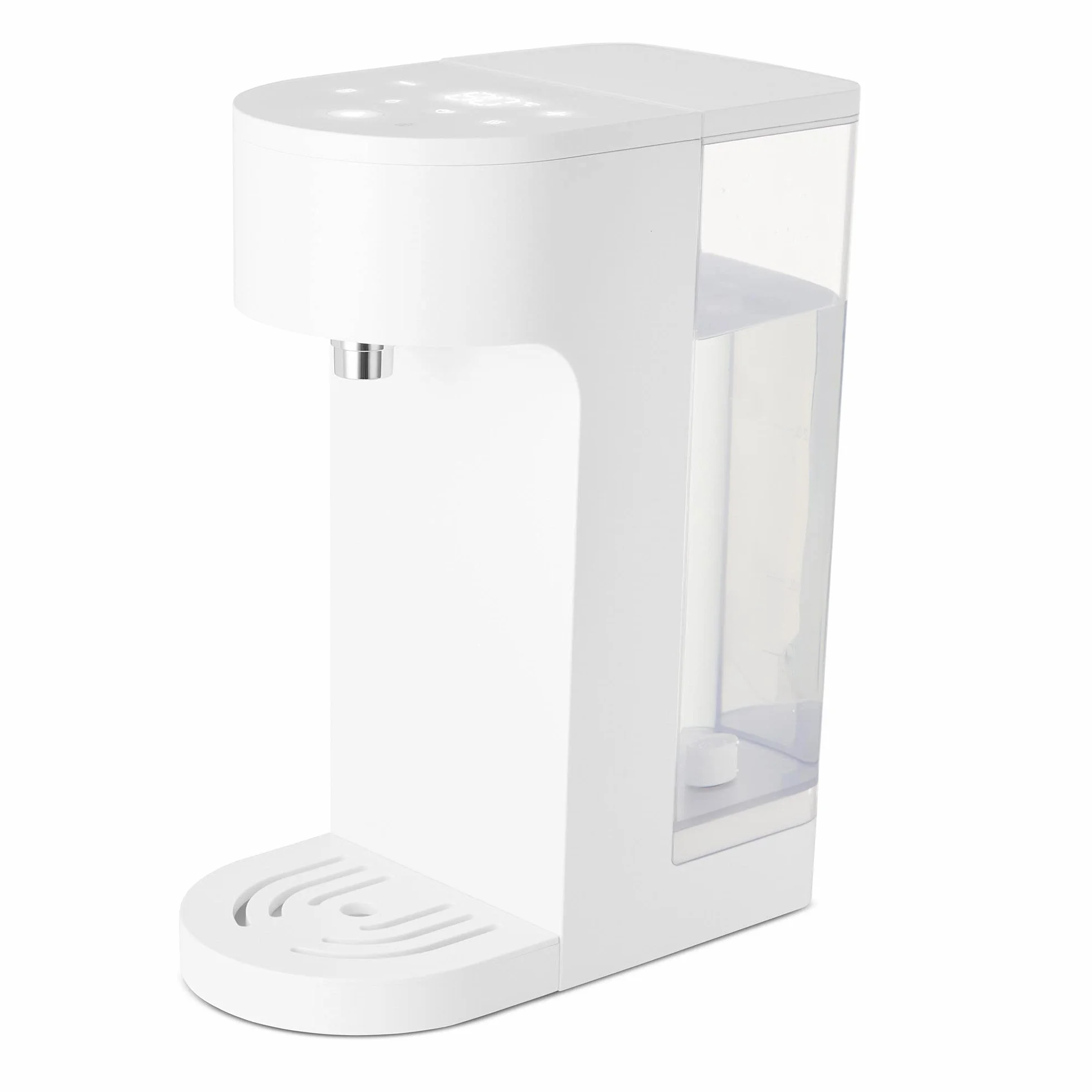Yum Asia Oyu Dispenser digitale istantaneo di acqua calda con display touch LED "Hidden Under" bianco, capacità 4 litri, Ecoboil, tecnologia InstaHEAT, 220-240V, alimentazione EU