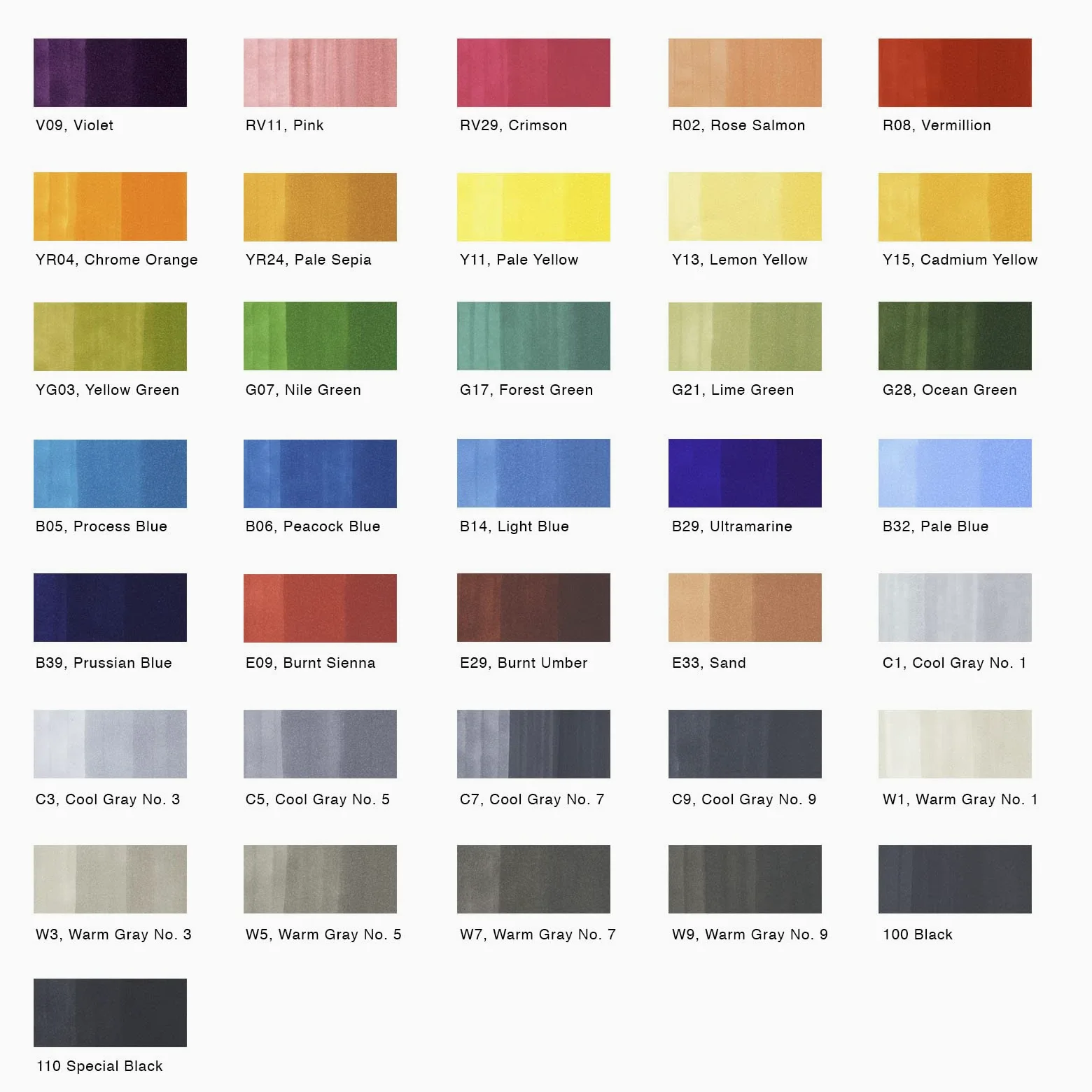 Copic 21075158 Schizzo Set da 36