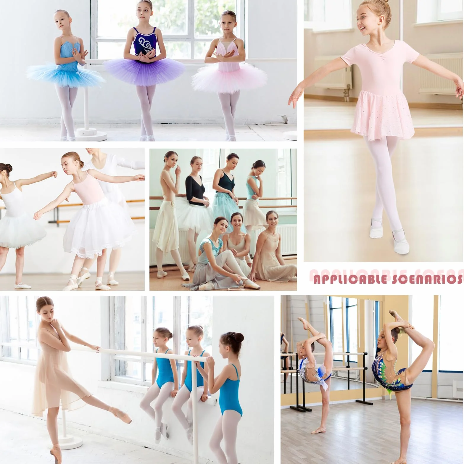 Acfoda Tela Scarpette Ballo Antiscivolo Suola Spezzata Scarpe Danza Donna Ballerina