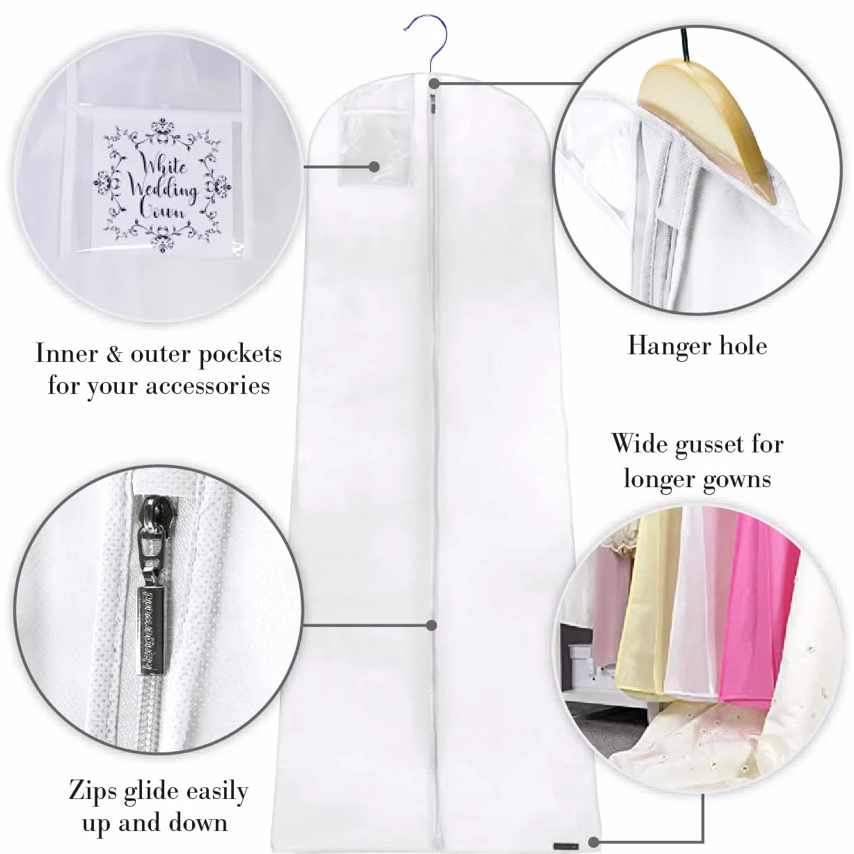 Hangerworld- Porta abito da sposa