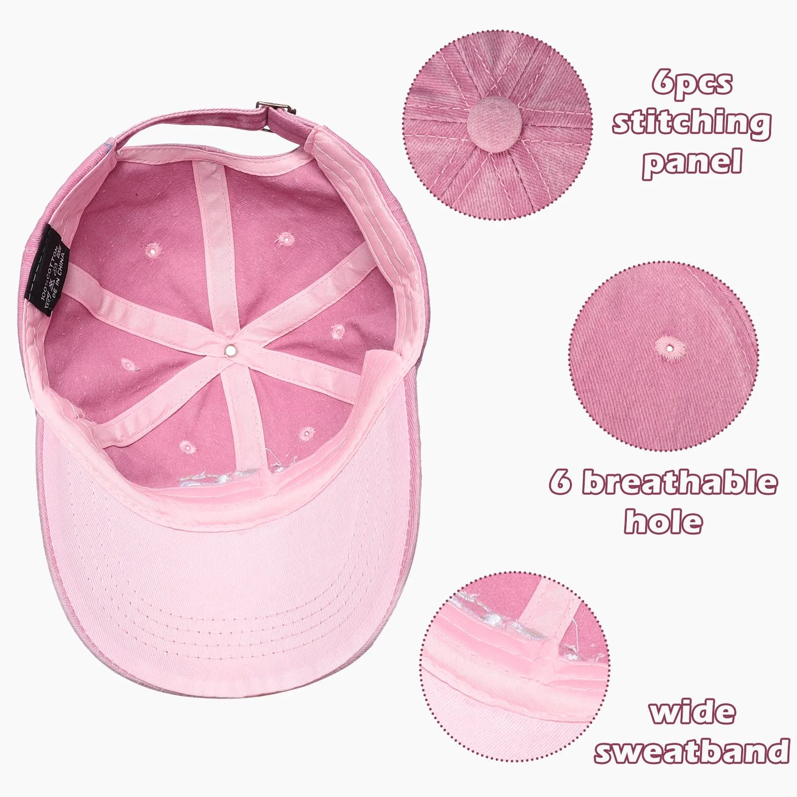 Simpatico berretto da baseball ricamato per bambini regolabile vintage cowboy cappello da sole 3-8 anni