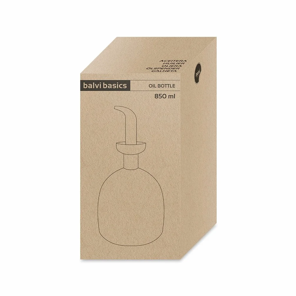 Balvi Oliera di Vetro 850 ml Sistema Antigoccia