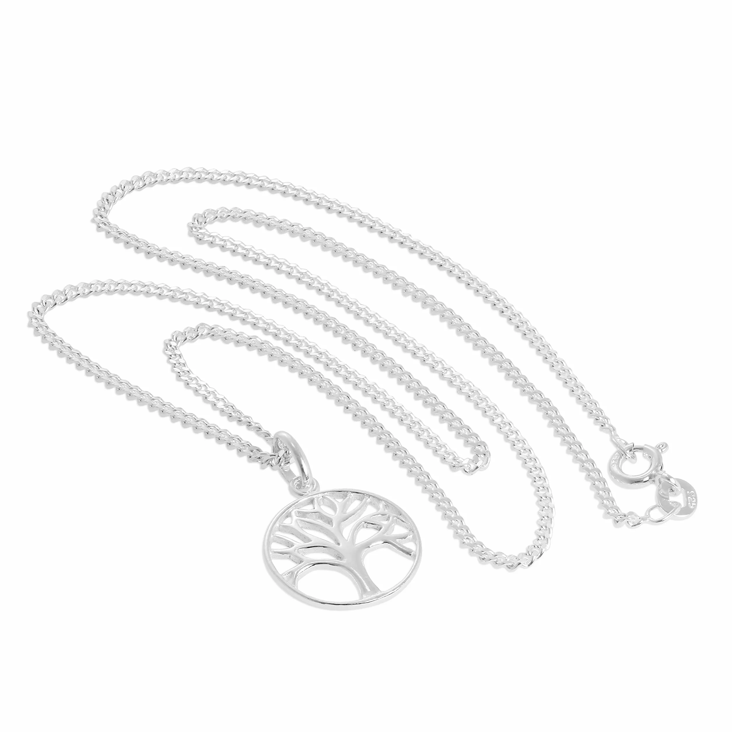 Collana in argento albero della vita