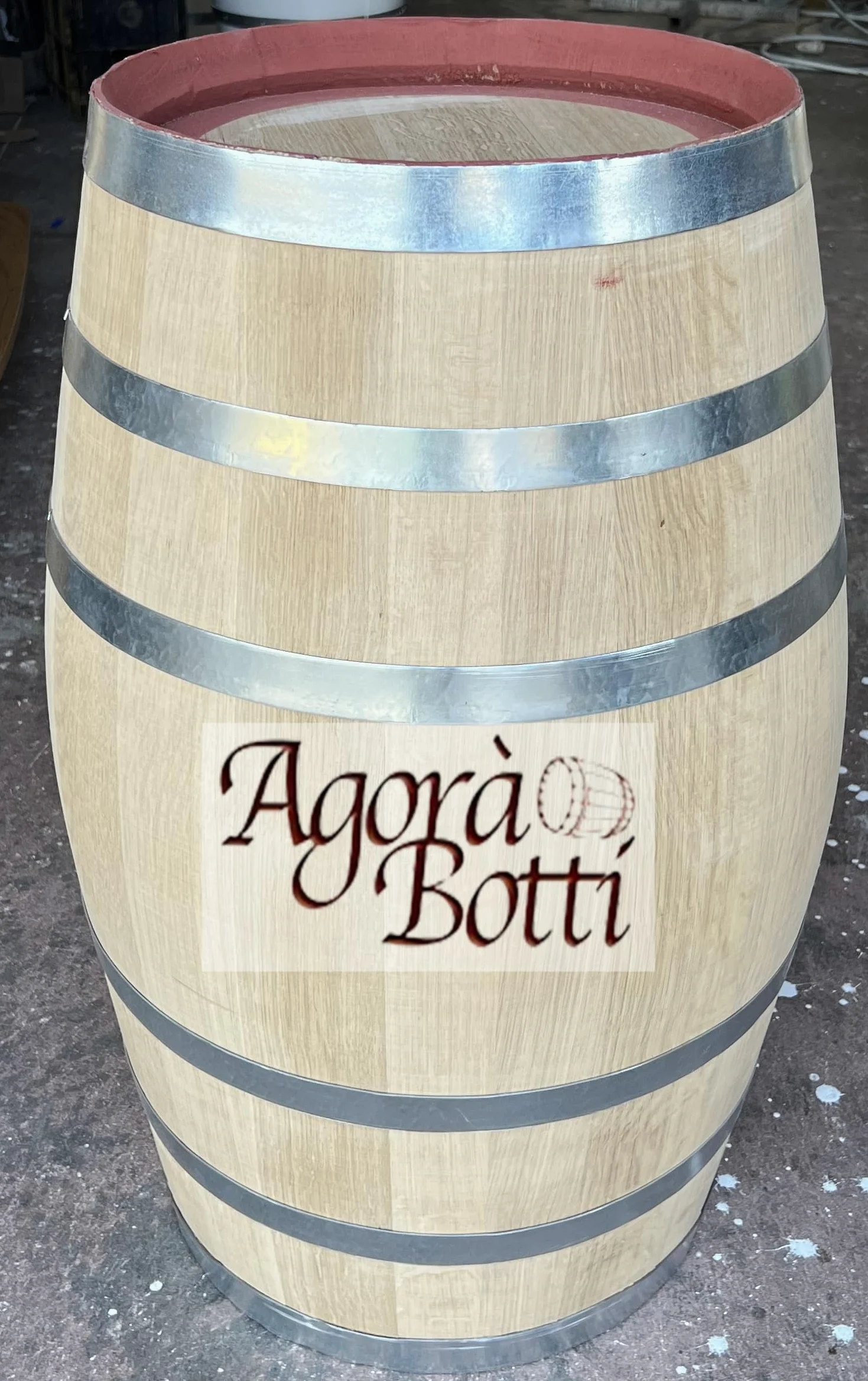 Botte in Rovere Francese da 100 Litri costruita con Legno rigenerato