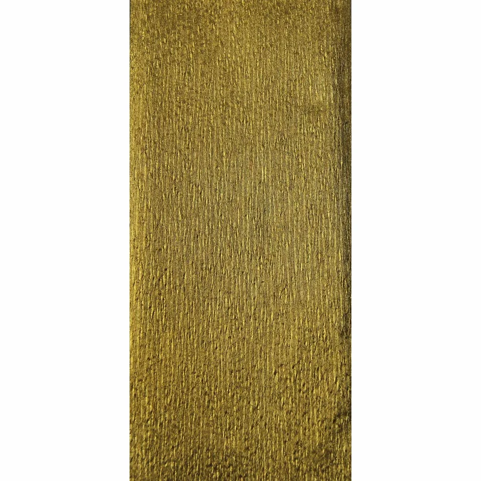 Clairefontaine Carta Crespa Metallizzata 72g/m² 2,50x0,50m Oro Hobby Creativo