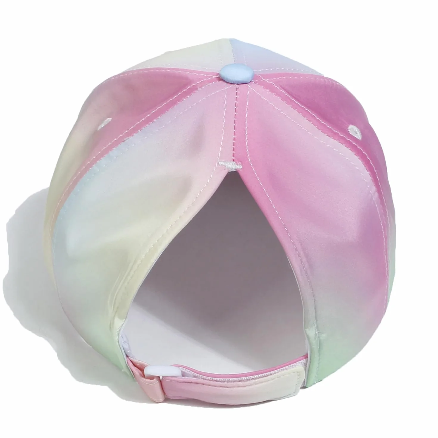 YAMEE Berretto da Baseball per Ragazze Cappellini Coda di Cavallo Estivi Traspirante Cappello Bambino Cotone Protezione UV