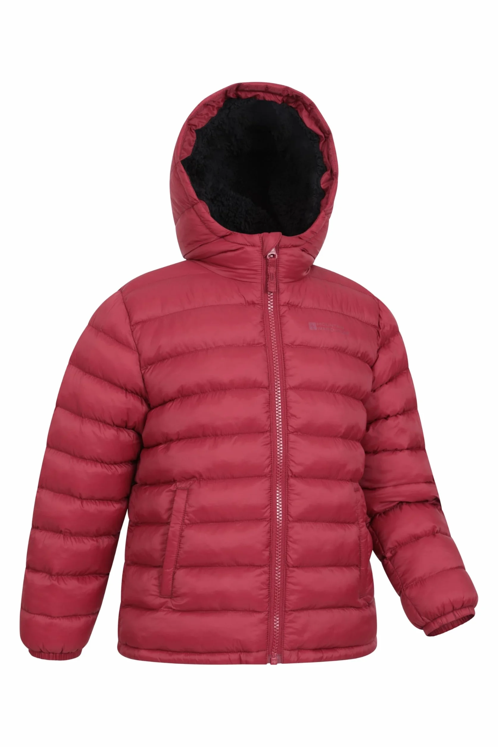 Mountain Warehouse Seasons, Giacca Imbottita per Bambini Foderata in Pelliccia - Giaccone Leggero, Caldo e Idrorepellente, Unisex - per l'inverno
