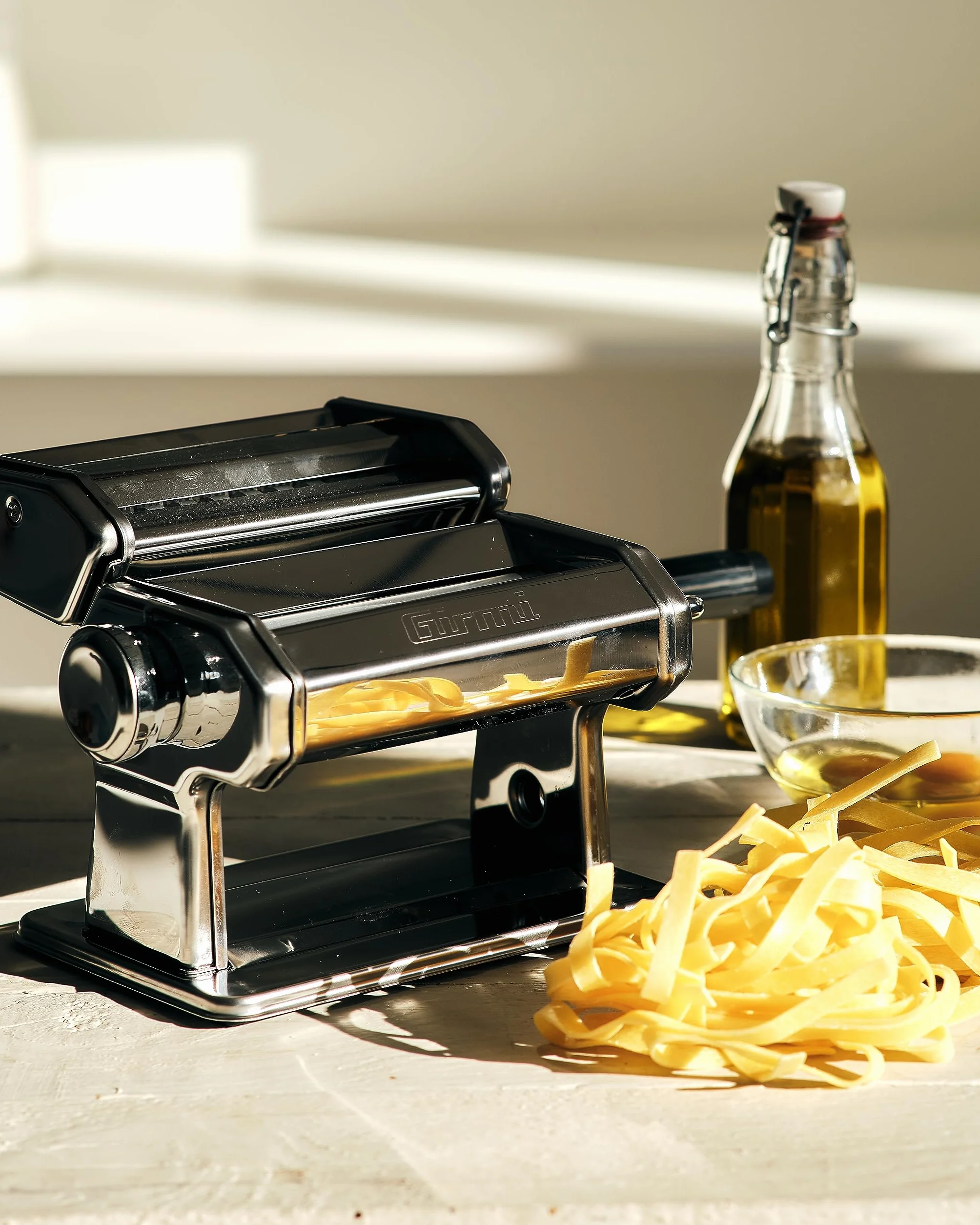 Girmi IM90 Macchina Per La Pasta, 9 Regolazioni, Rulli In Alluminio 15 Cm, Acciaio INOX