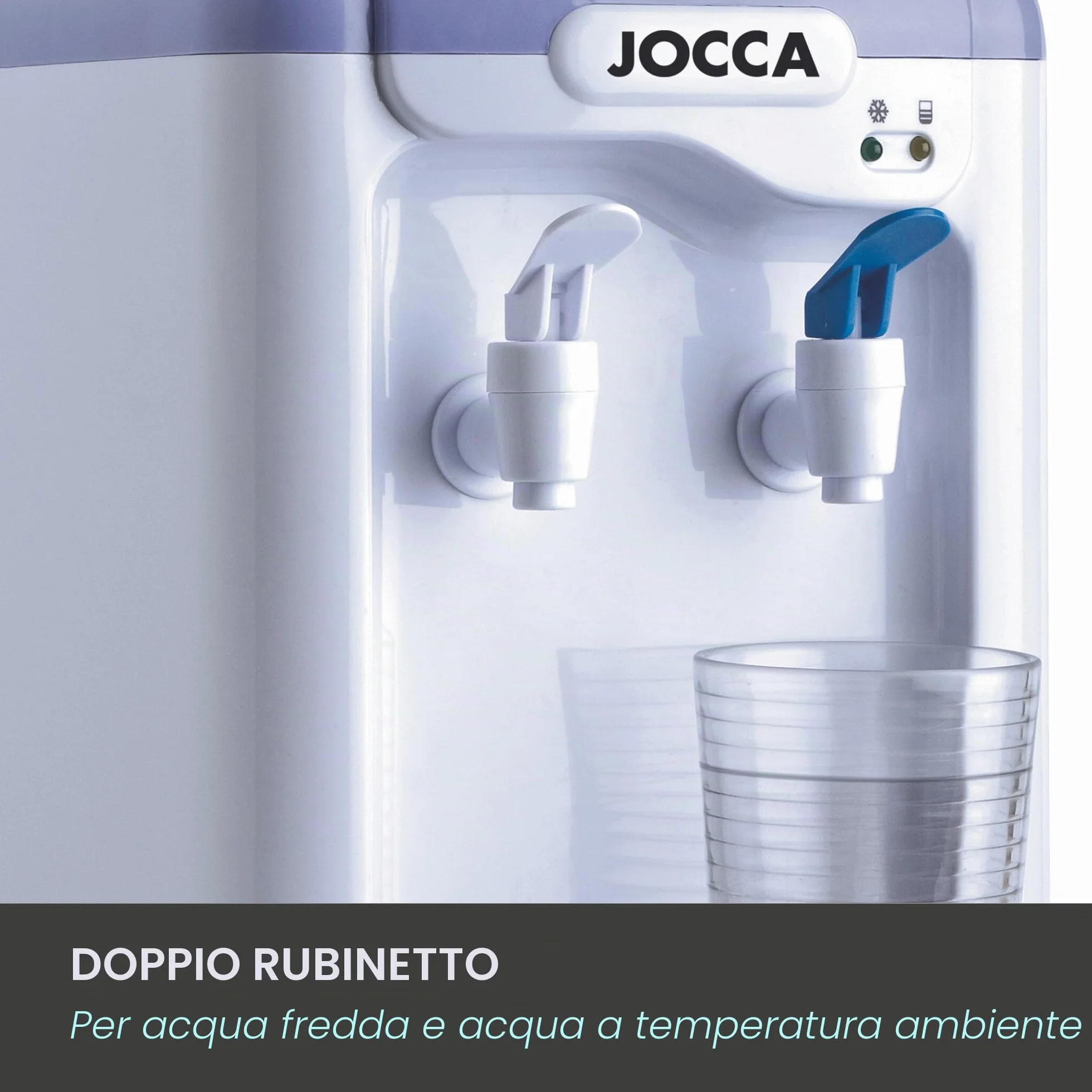 Jocca Distributore Acqua Elettrico 7L Display Digitale Sistema di Raffreddamento