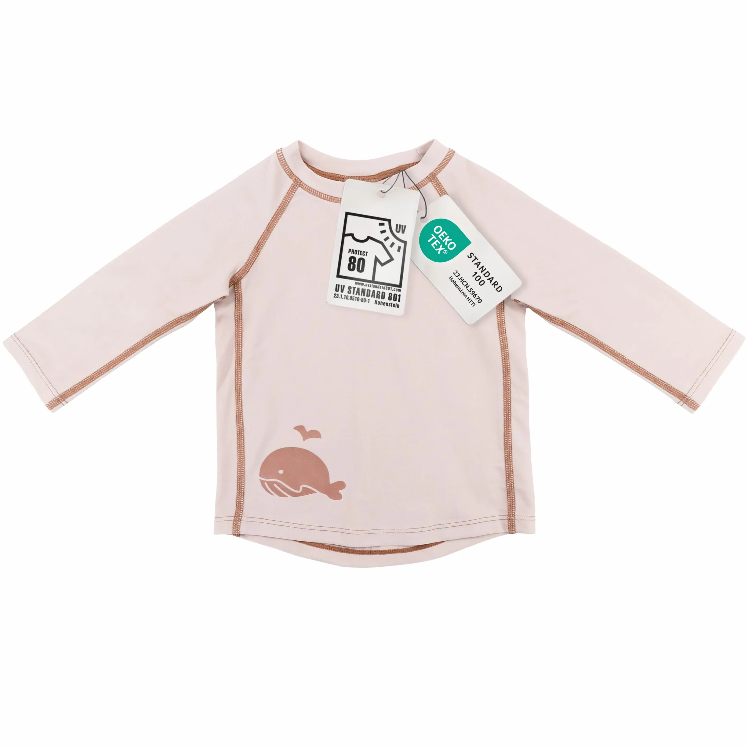 LaLoona Maglia Mare Protezione UV Neonato Manica Lunga con UPF 80+ Costume Bagno Asciugatura Rapida Oeko-Tex Standard 100
