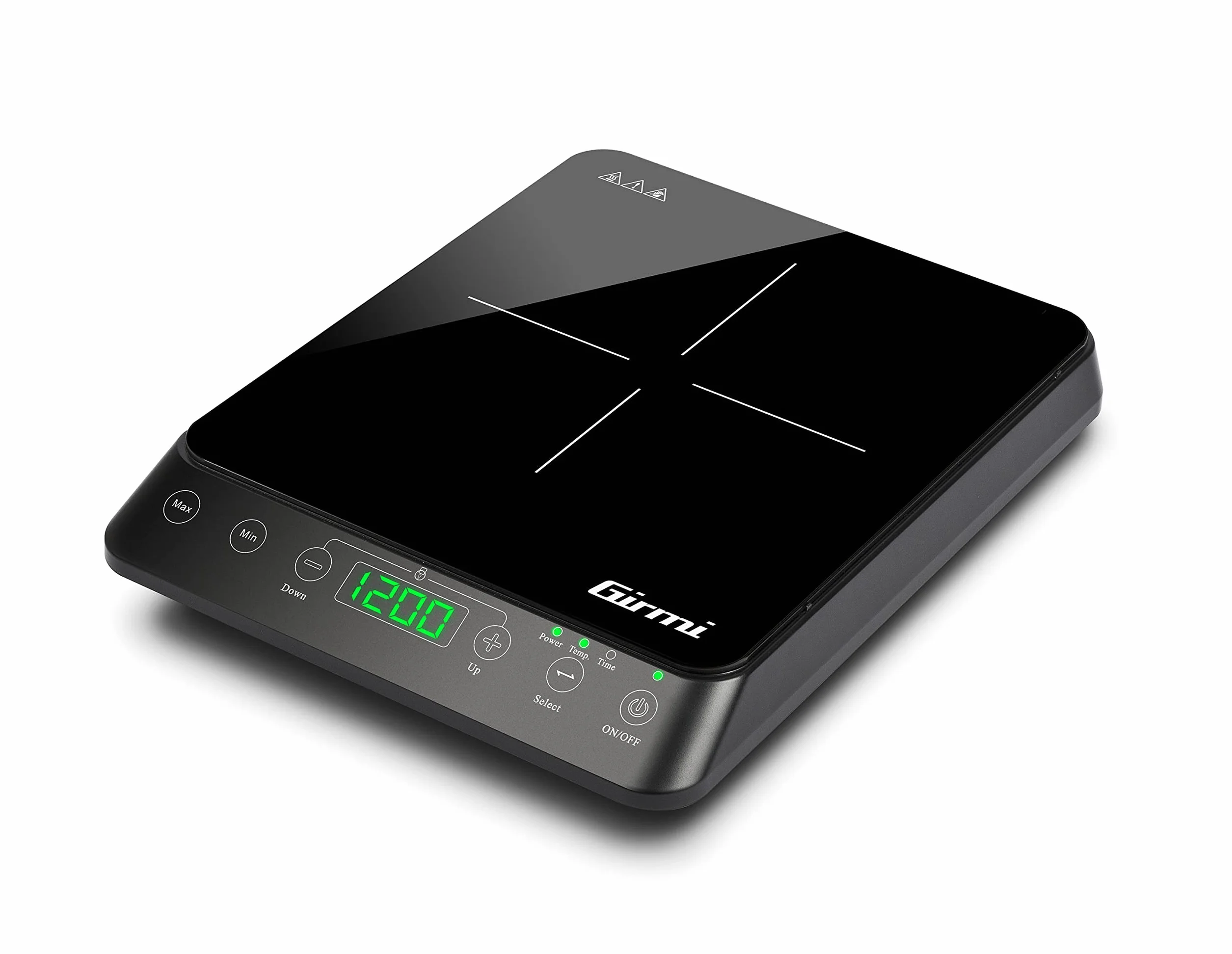 Girmi PI04 Piastra a Induzione Singola 2000W 10 Potenze Nero