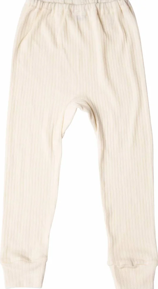Cosilana - Mutande lunghe/legging per bambino, 45% cotone biologico KBA, 35% lana biologica kbT, 20% seta
