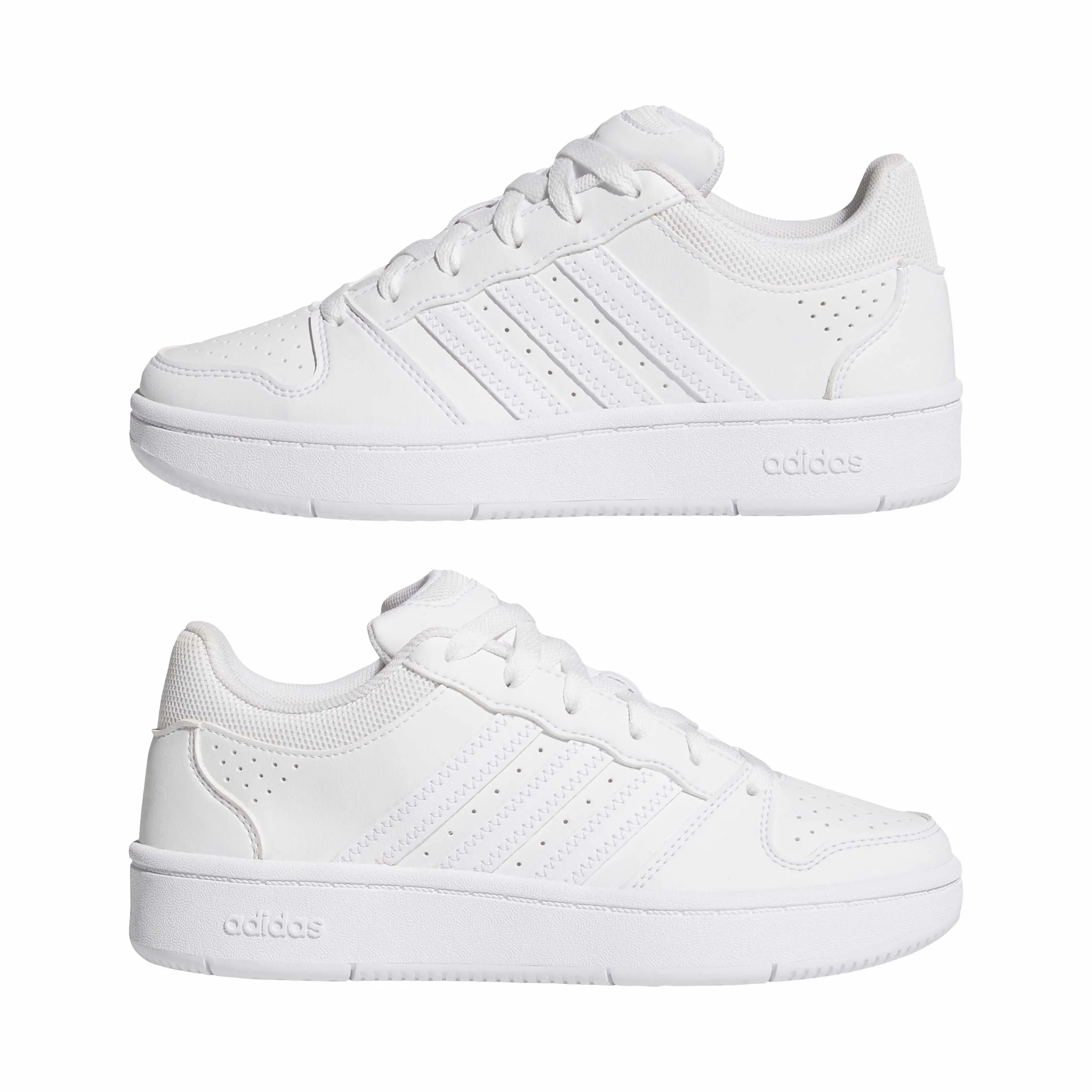 Adidas Hoops Classic J Shoes Unisex Bambini Ragazzi