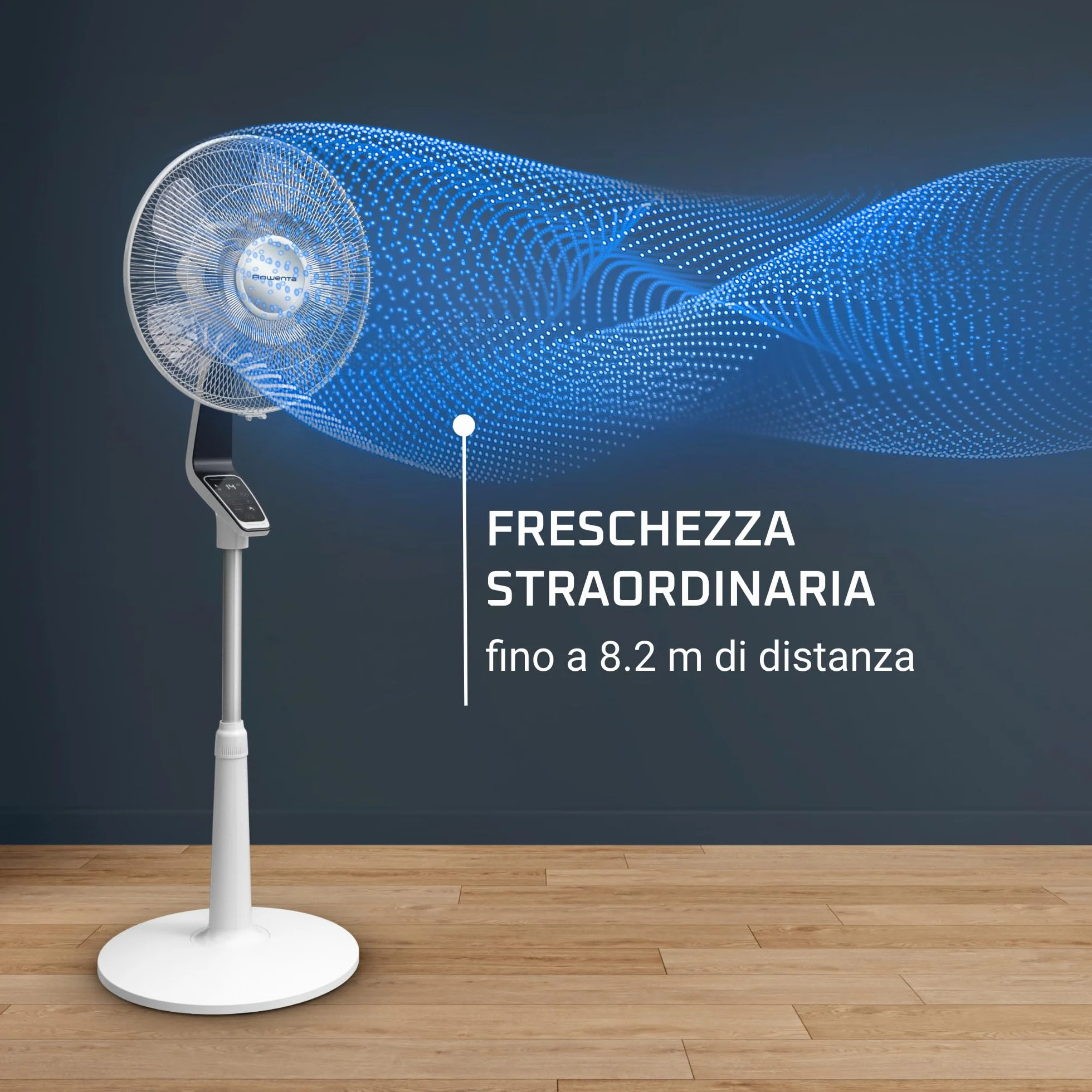 Rowenta VU5690 Turbo Silence Extreme Ventilatore a Piantana Ricondizionato