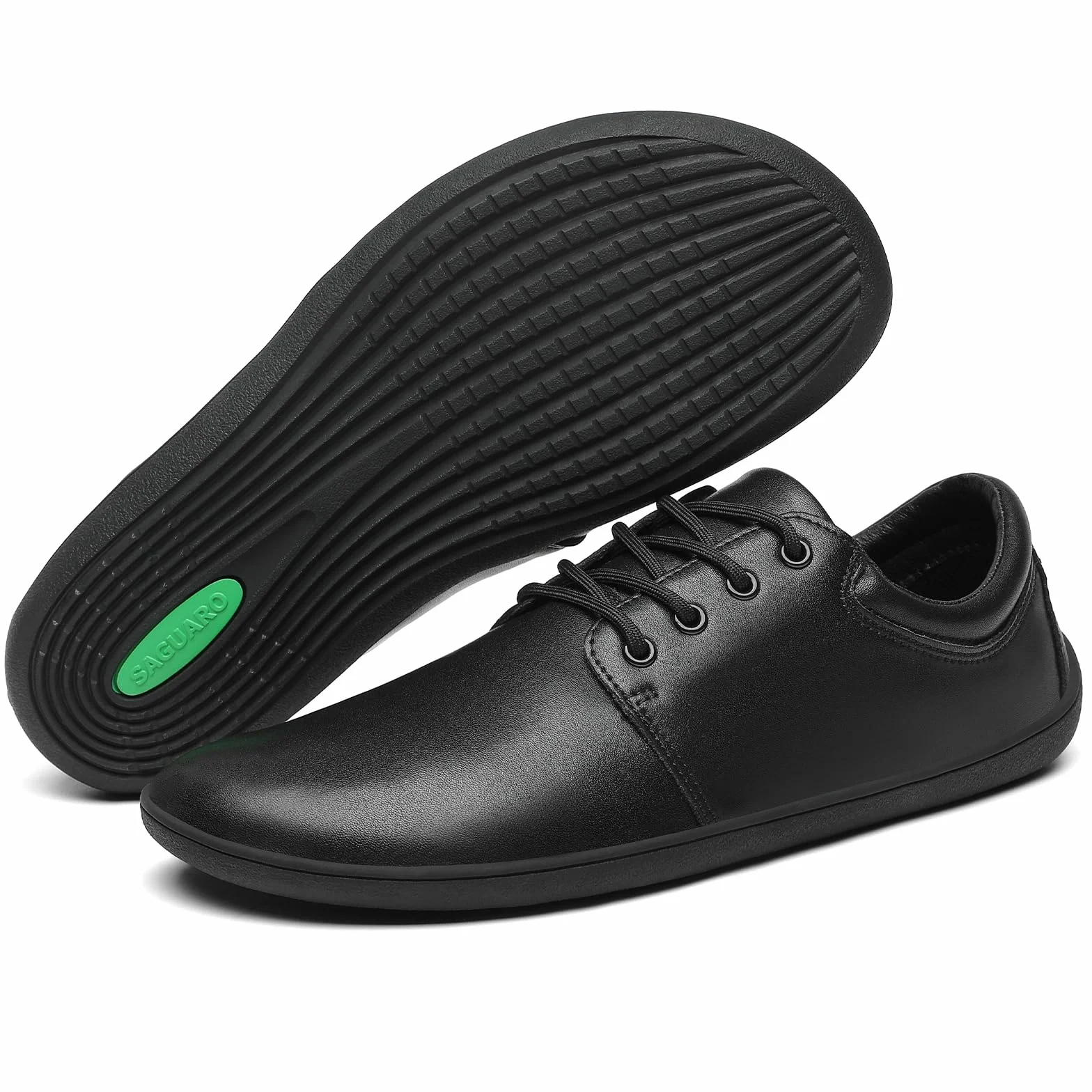 SAGUARO Scarpe Barefoot Uomo Scarpe Minimaliste Casual - con Wide Toe Box, Noble II, Gr.36-48
