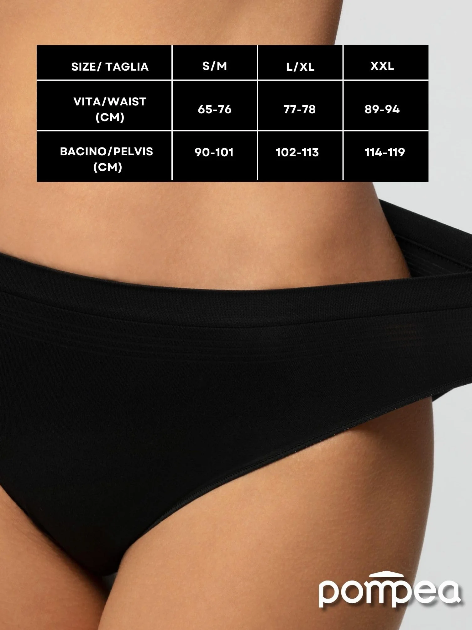 POMPEA 5 Paia Slip Donna in Morbida Microfibra, Mutande Donna Senza Cuciture Elasticizzate