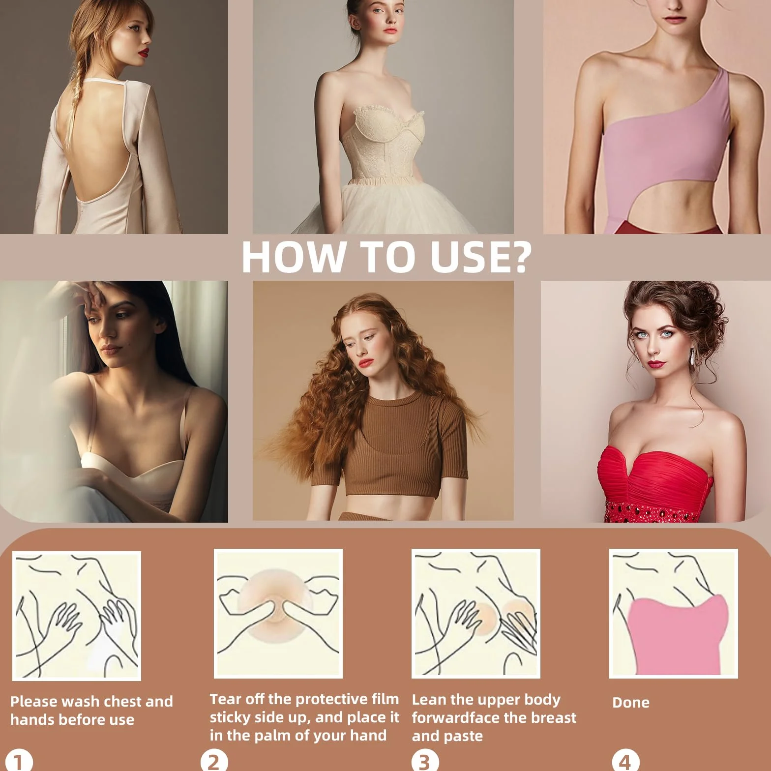 Copricapezzoli Silicone Riutilizzabile Donna 8CM Nipple Cover Invisibile Ultra Sottili
