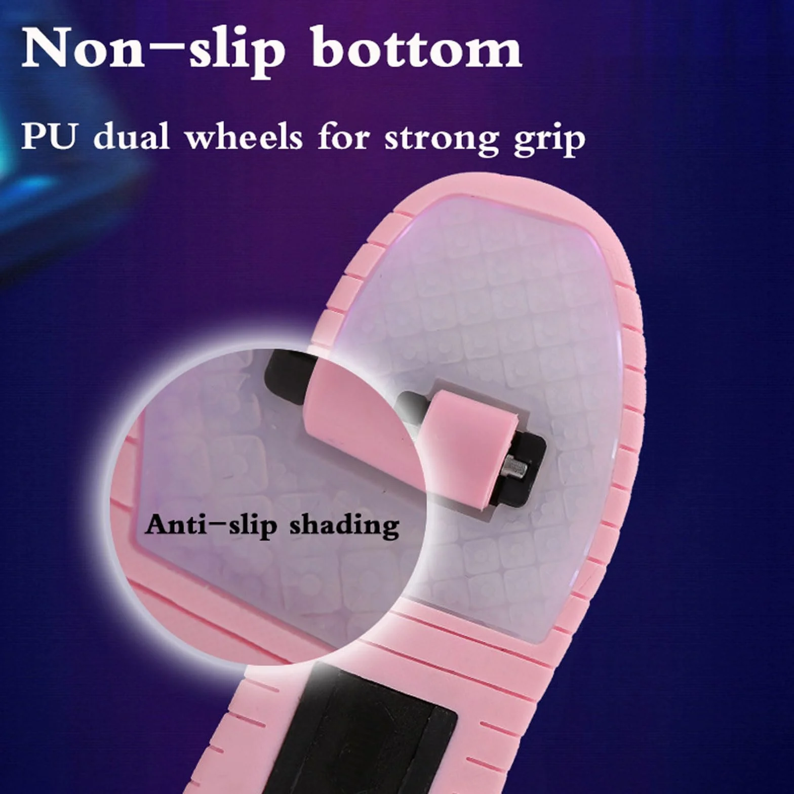 Sneakers Retrattile Doppia Ruote Scarpe con Rotelle Luce Bambina Sportive Pattini Uomo Donna LED 2 Ruote Sport all'Aria Aperta
