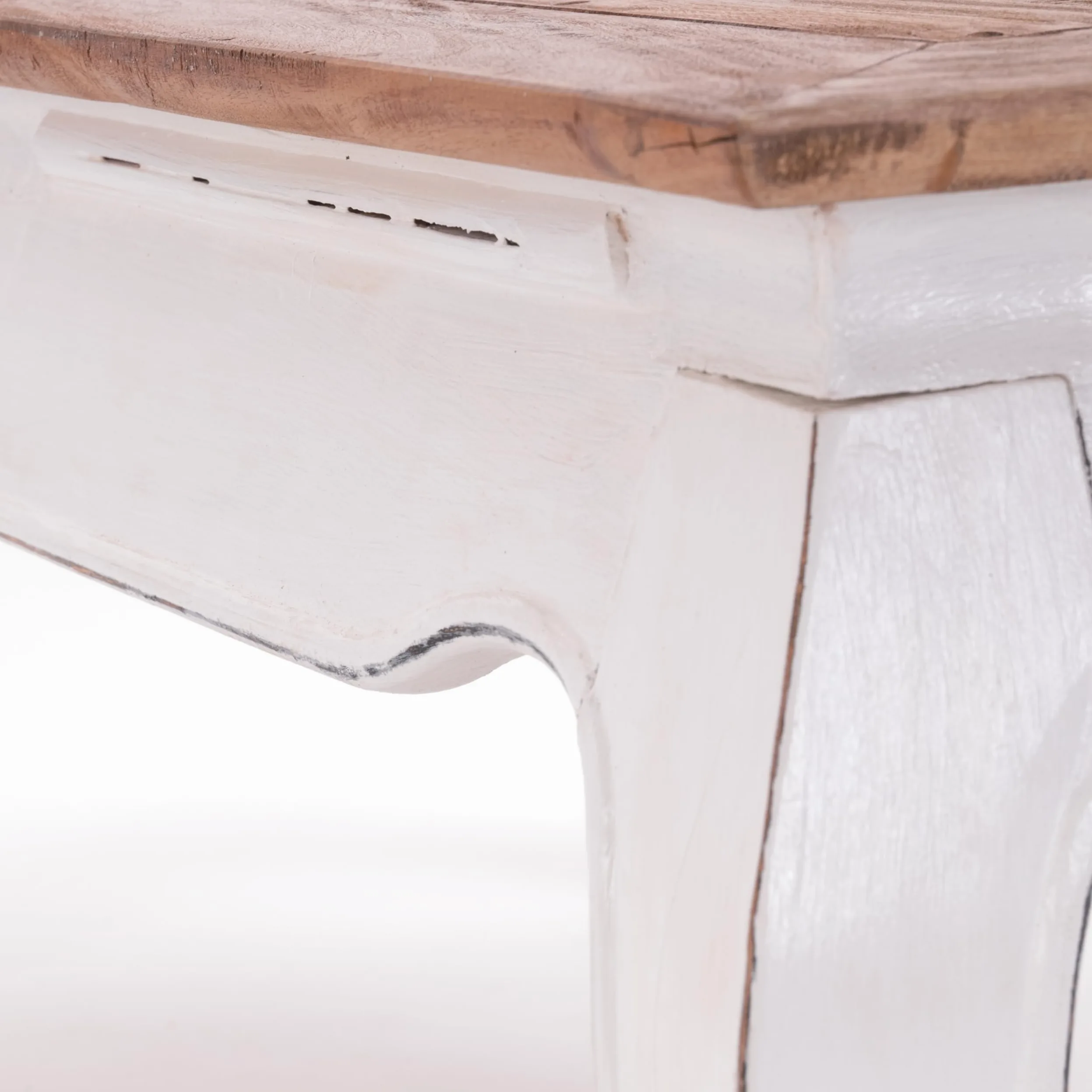 Tavolino da salotto in legno di mogano riciclato, design Opium East, 100 x 60 x 41 cm (larghezza x profondità x altezza)