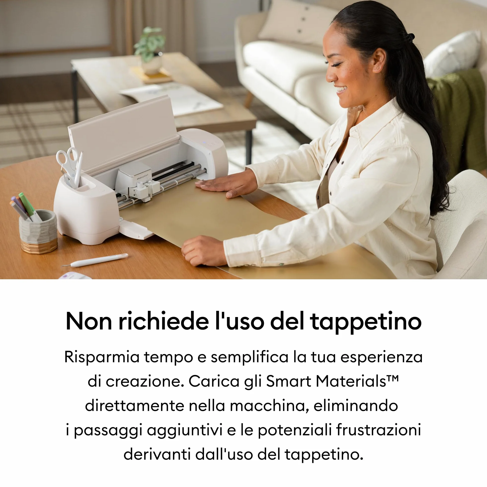 Cricut Smart Vinyl Vinile Permanente Campionatore 33x61 cm Confezione da 6