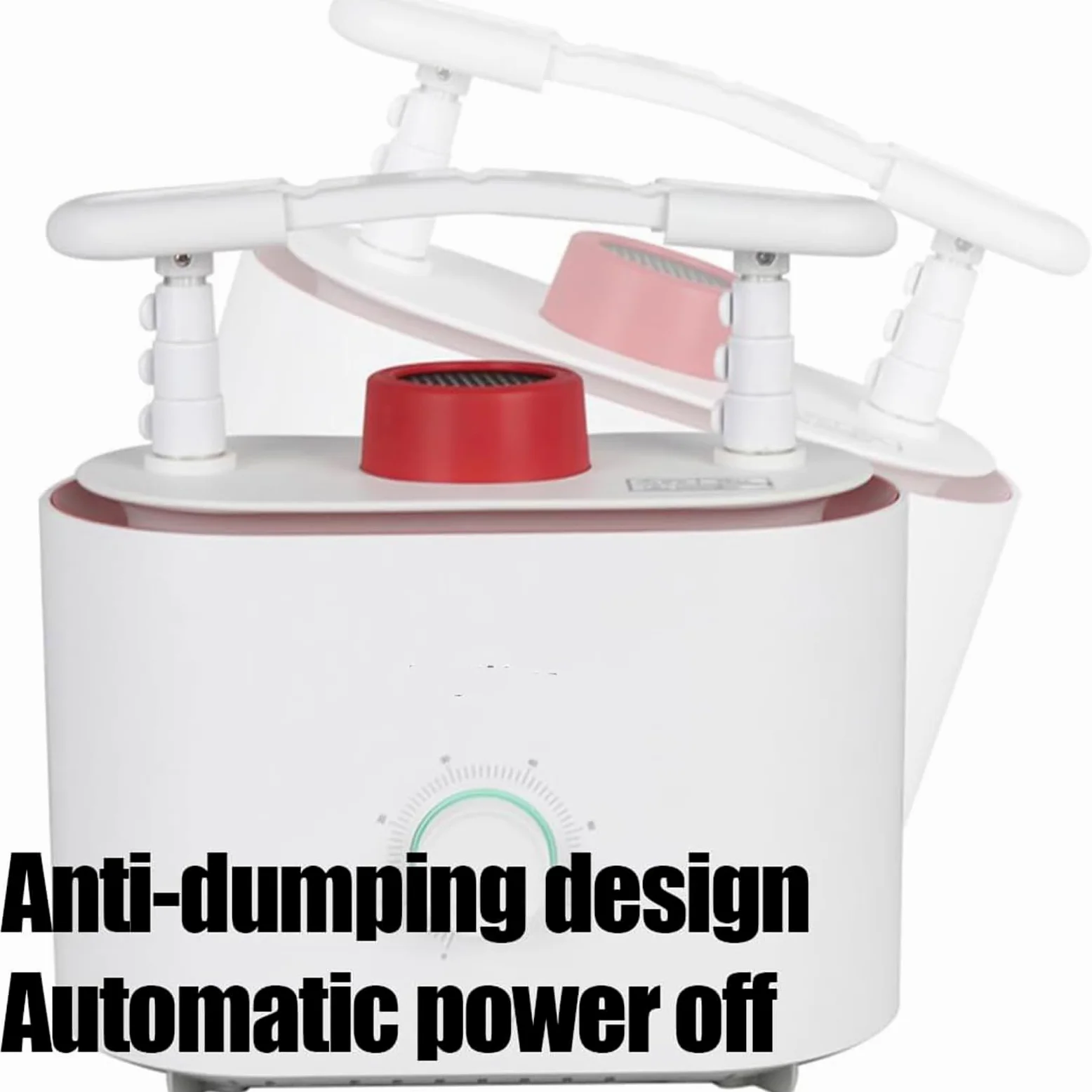 Scanovus Automatic Ironing Machine, Automatic Hot Air Dryer & Iron for Shirts & Pants, Hands-Free Inflatable Shirt Ironing, 8-12 Minutes Quick Ironed Dry (White)