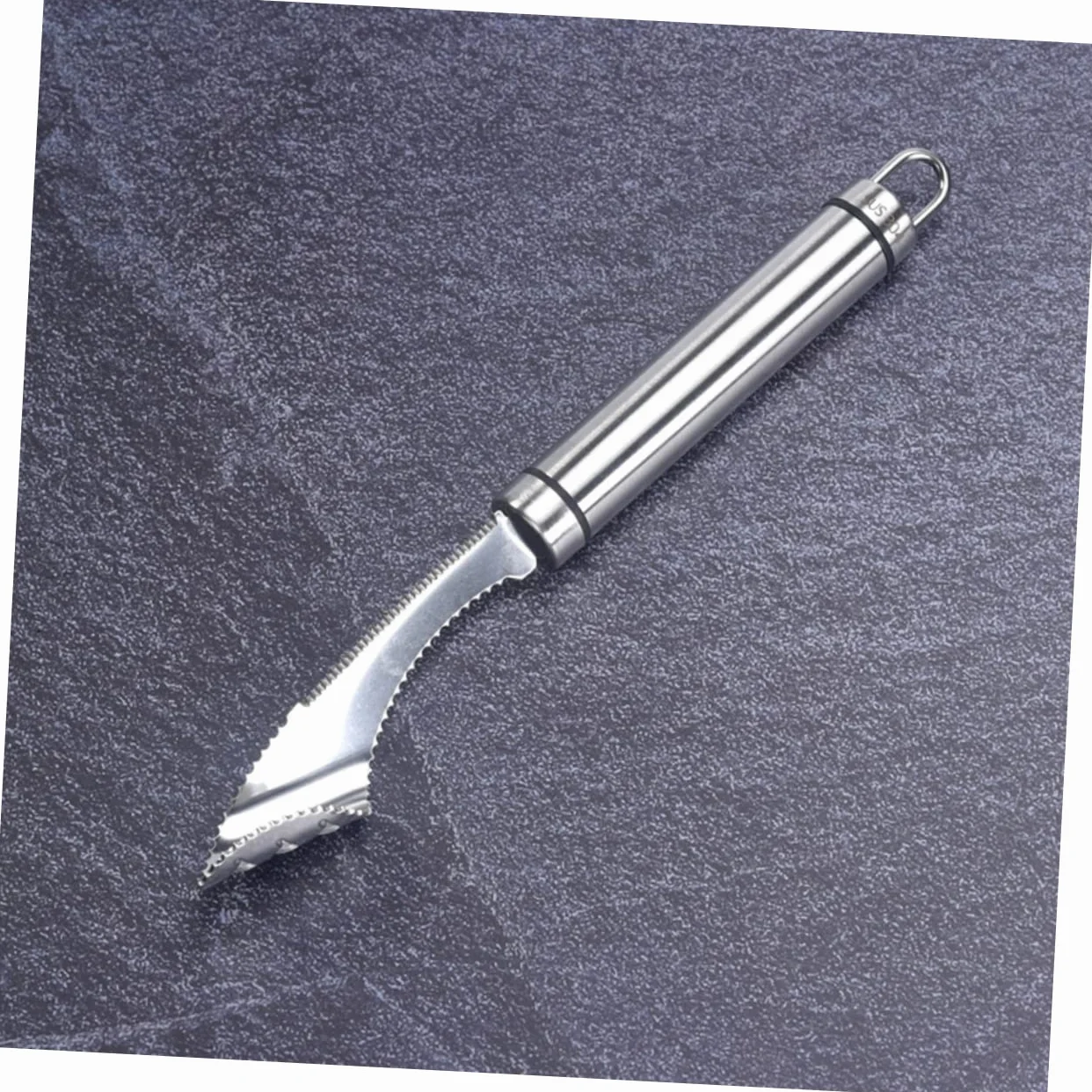 Acciaio Inossidabile Strumento Rimuovere Semino Peperoncino con Manico Antiscivolo Gancio Metallico