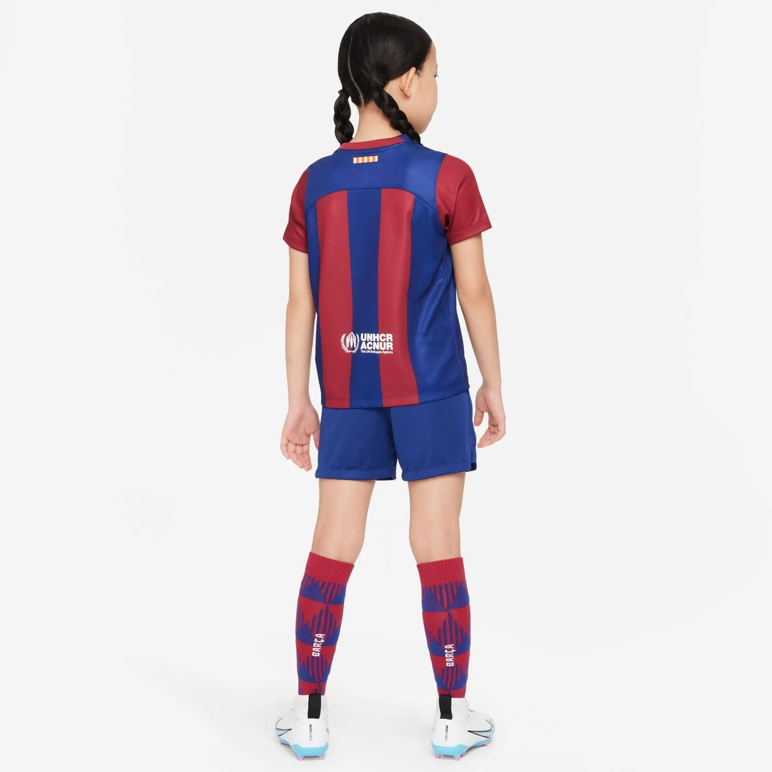 NIKE FCB LK NK DF Kit HM MiniKit Unisex - Bambini e ragazzi
