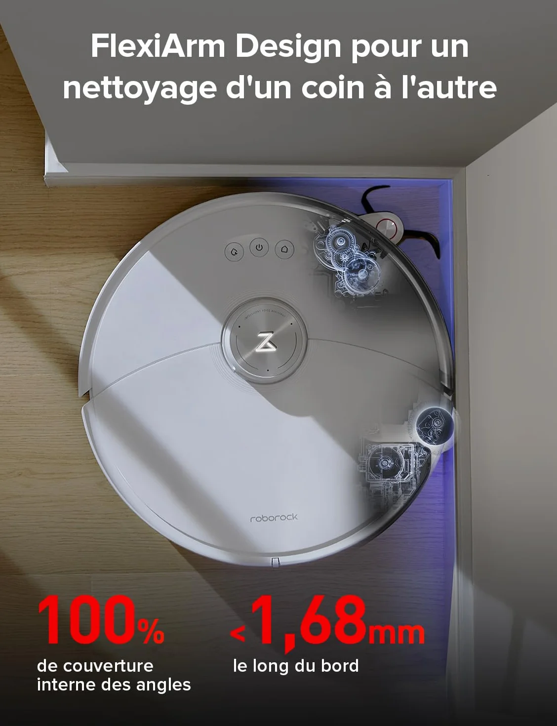 Roborock S8 MaxV Ultra Robot odkurzacz i mop 10000 Pa mycie gorąca woda 60°C