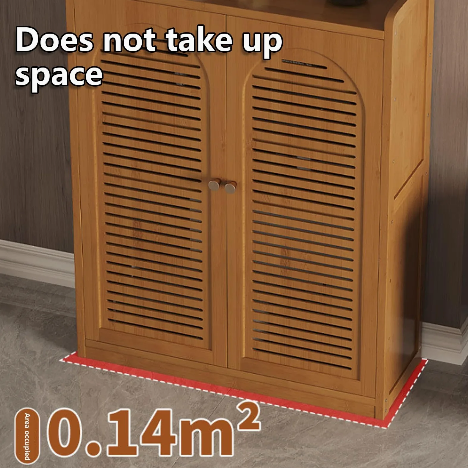 Mobiletto Nascondi Cavi per Router WiFi e Modem – Scatola Organizer con Multipresa, Ventilazione ed Elegante Design per TV a Parete, Soggiorno o Ufficio(White,59x25x67cm)