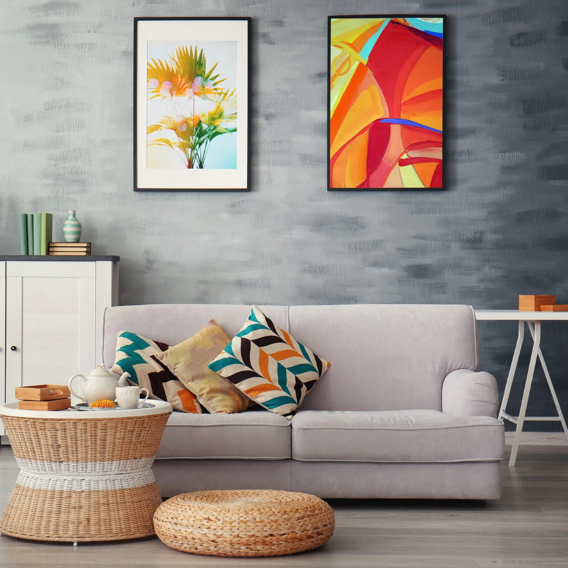 Zenacolor Set di 28 Tele per Dipingere Multidimensionale 100% Cotone 13x18 20x25 24x20 30x40