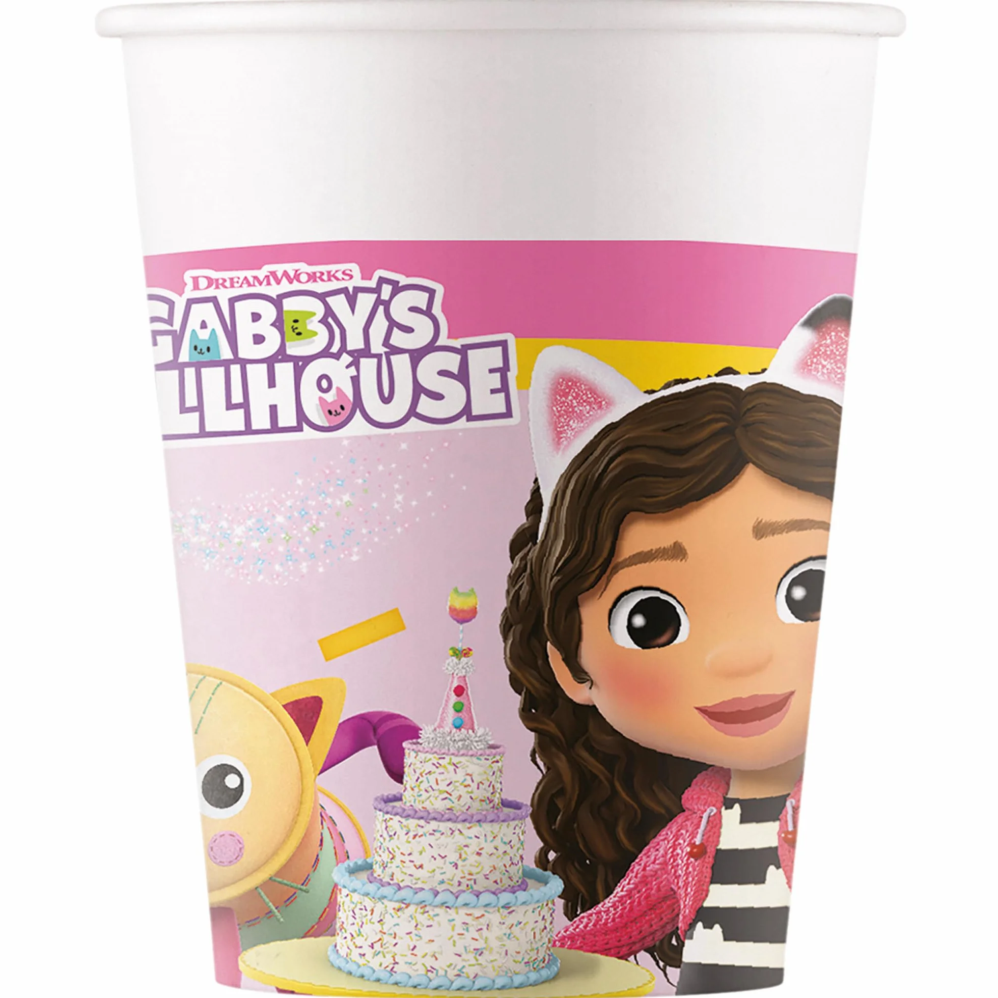 Procos Set da festa S Gabby's Dollhouse 52 pezzi piatti tazze tovaglioli stoviglie usa e getta set da tavola