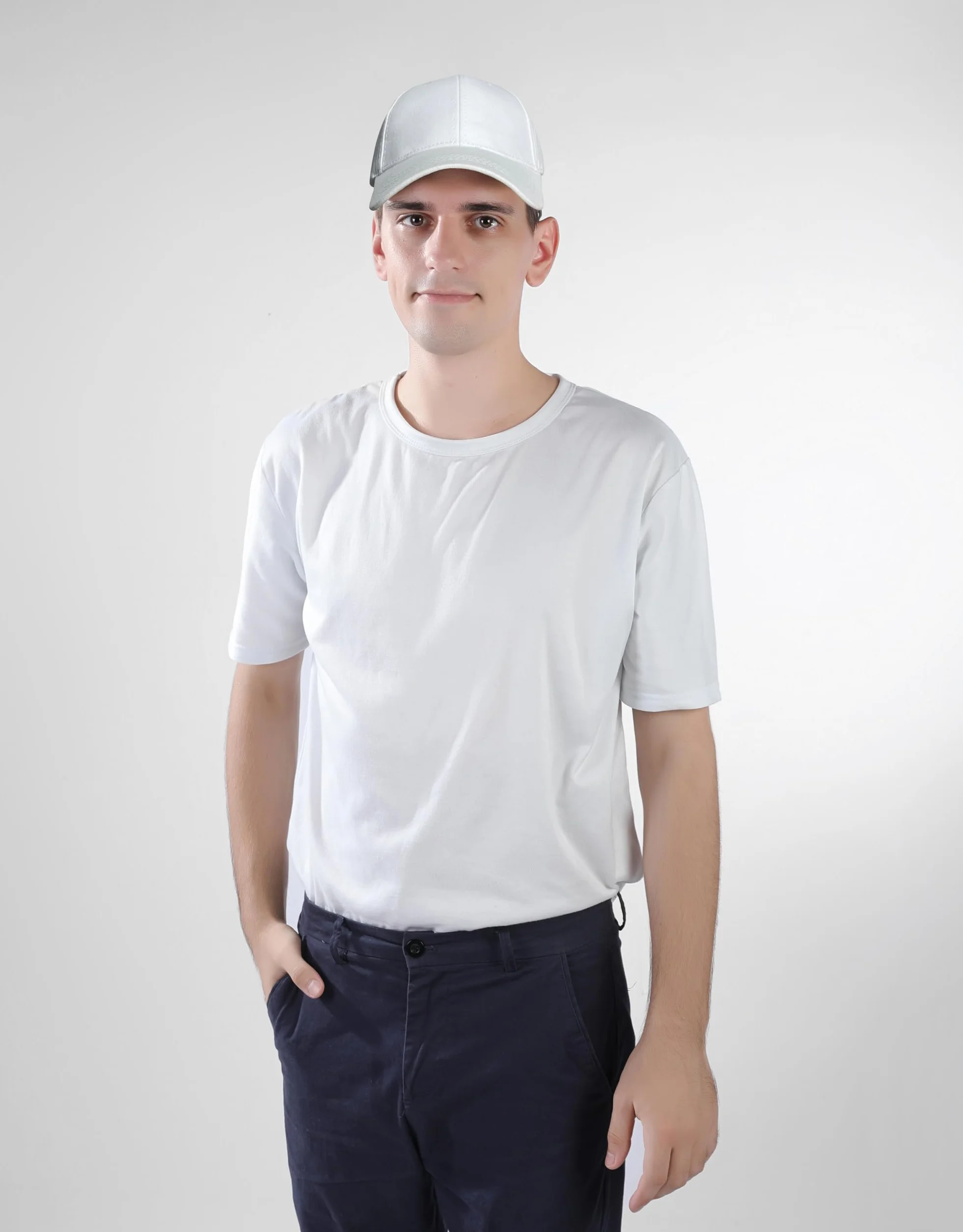 Cappellino Baseball Regolabile Unisex 100% Cotone Traspirante Confortevole per Sport All'aperto
