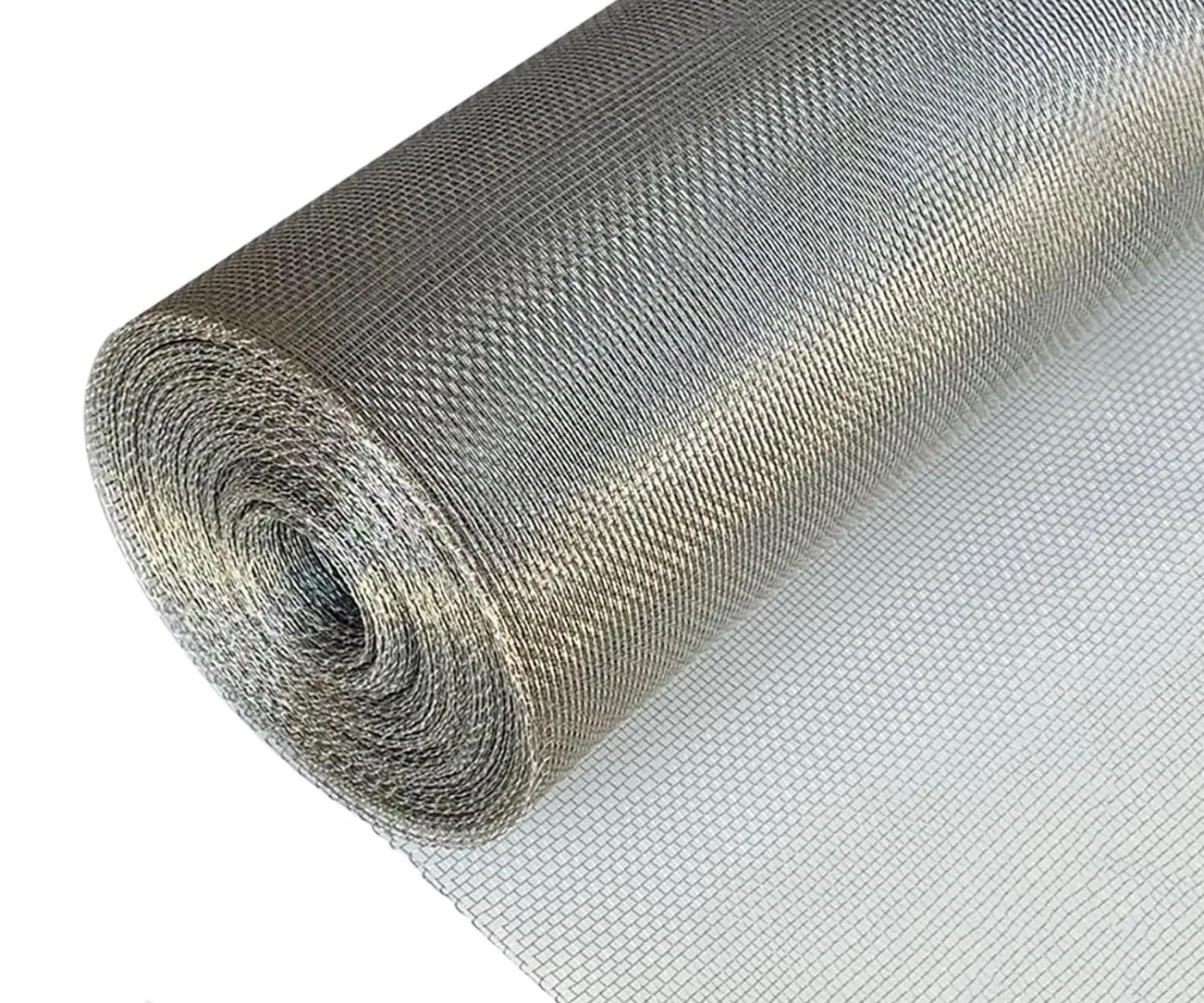 Rete Metallica 10 Mesh Acciaio Inox 2mm Tagliabile 1x2m