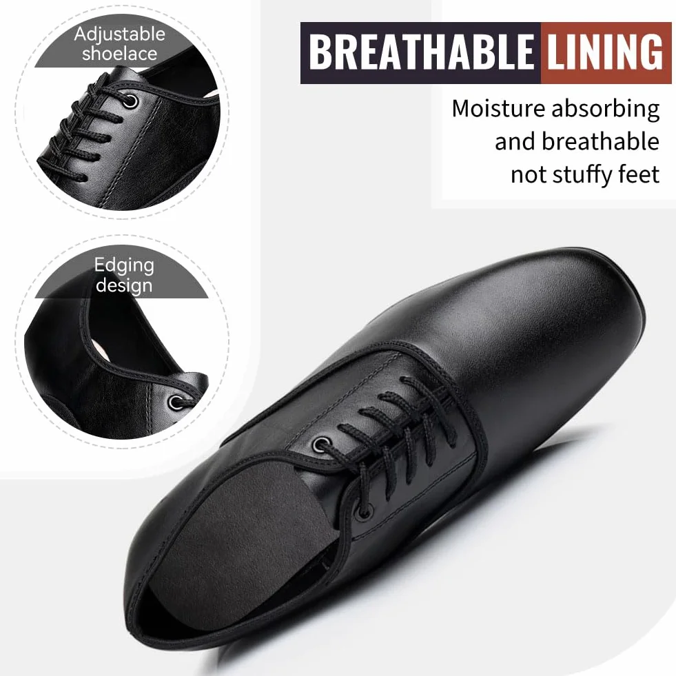 Scarpe Ballo Latino Uomo Chiuse da Sala Salsa Model LHD401