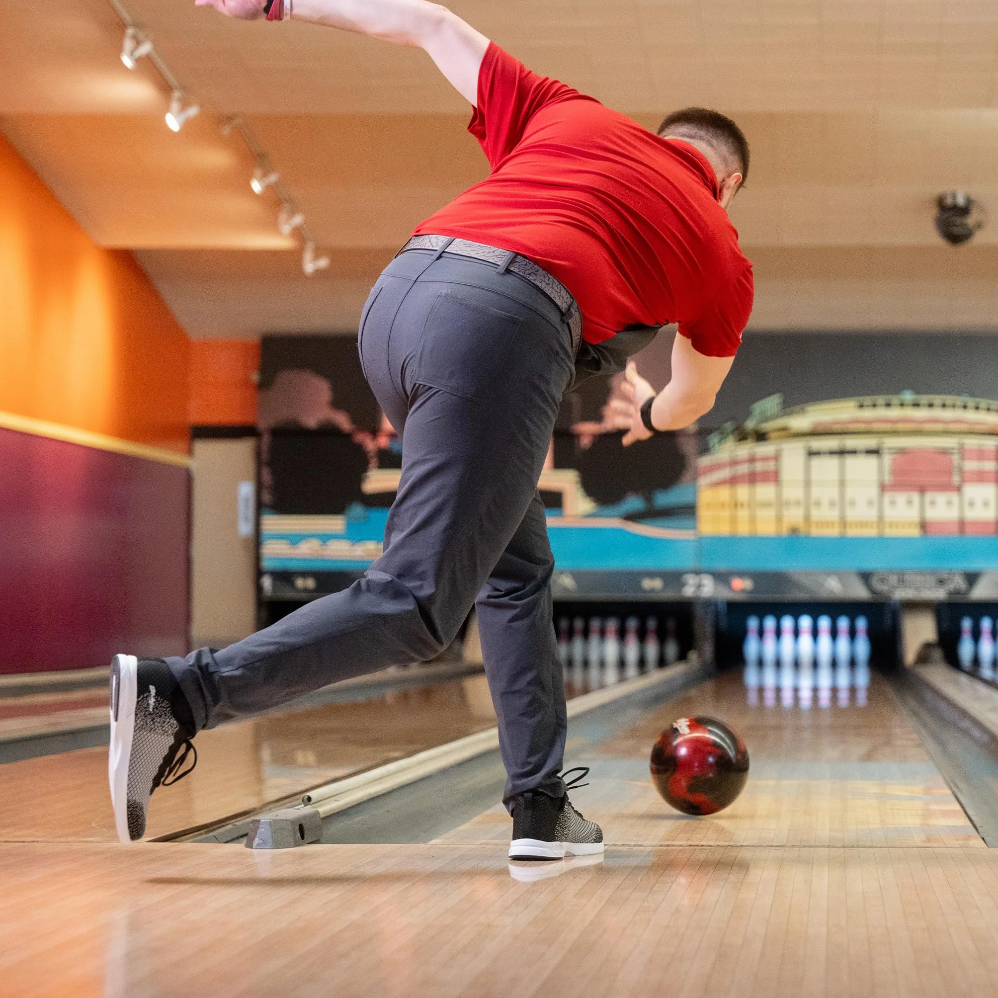 KR Men's Athletic Bowling Shoes