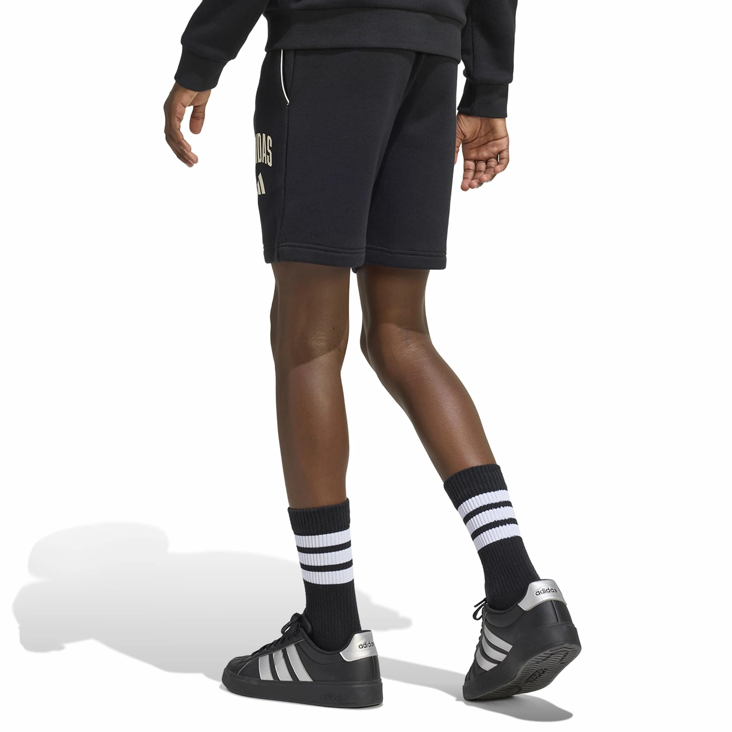 Adidas Seasonals Collegiate Typography Short Pantaloncini Unisex Bambini Ragazzi