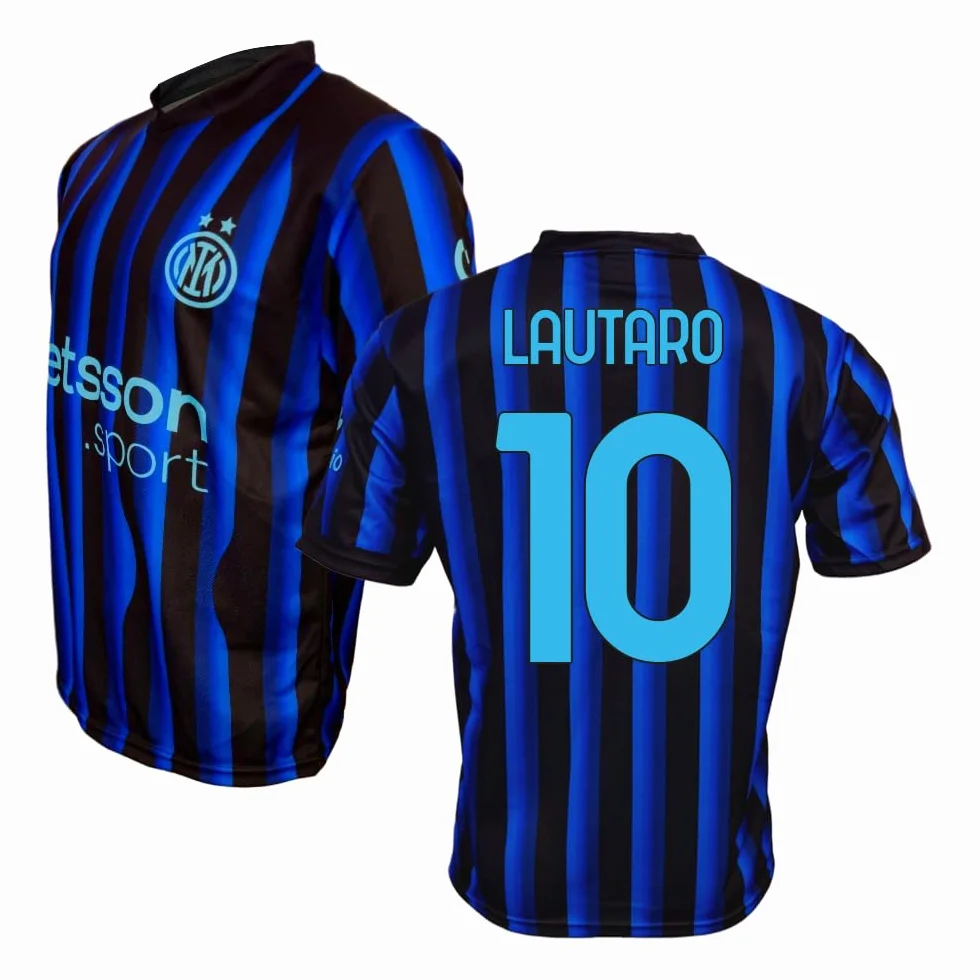 Inter Replica Maglia Prodotto Ufficiale Home Kit - Adulto Unisex - Tutti i Giocatori
