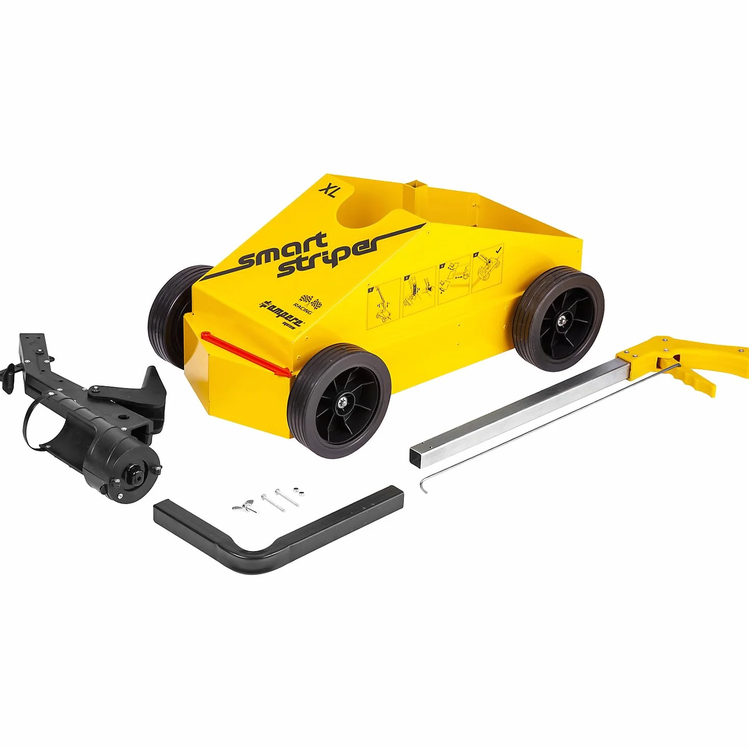 Ampere | Carrello traccialinee Smart Striper | larghezza linea 30-100 mm | incl accessori