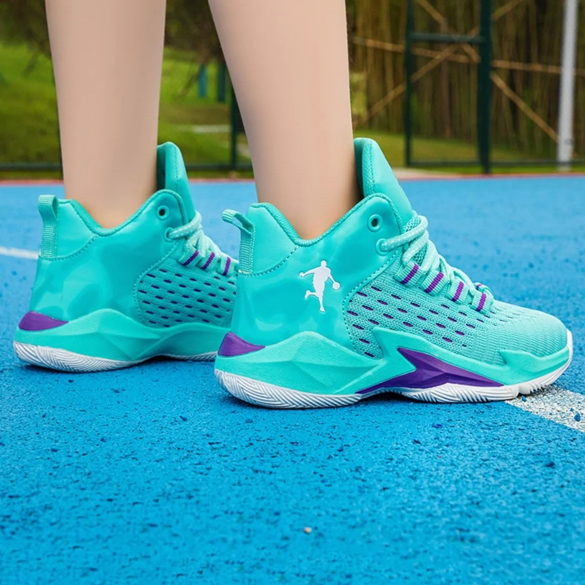 Scarpe Sportive Bambini Basket Tennis Corsa Comfort