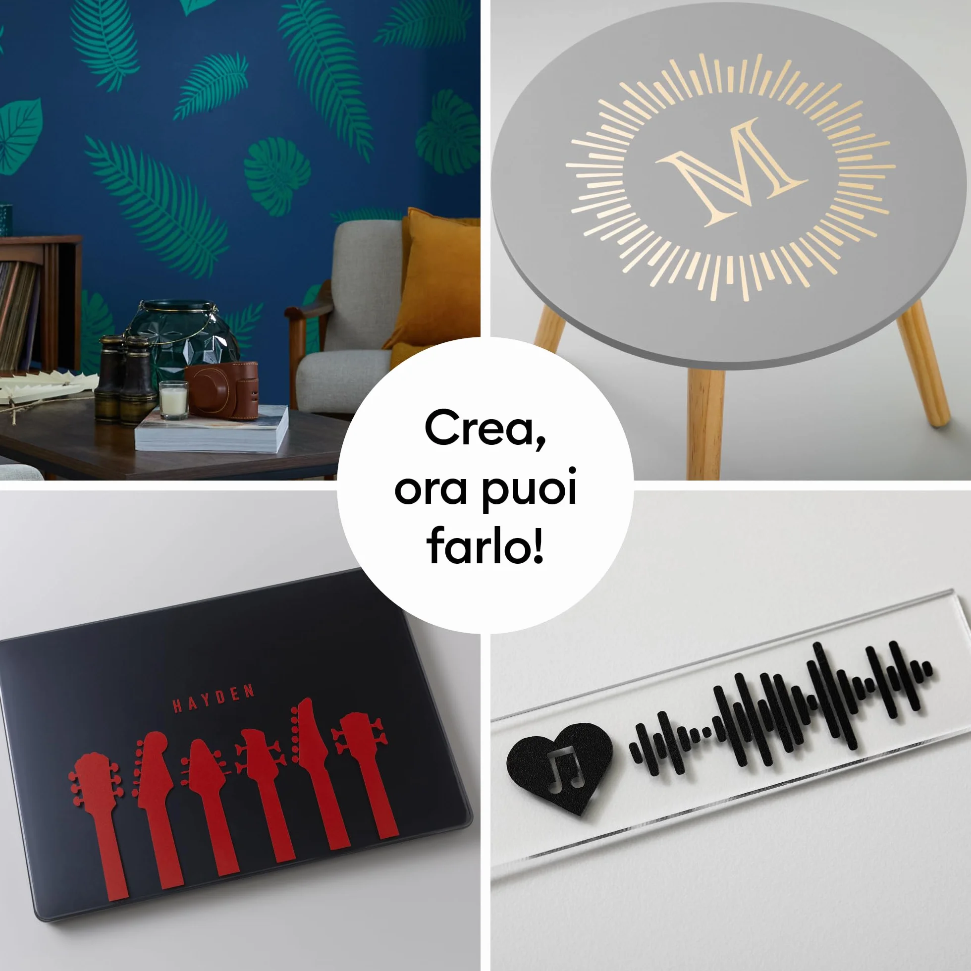 Cricut Foglio vinile adesivo permanente 30,5 cm x 1,2 m blu navy opaco