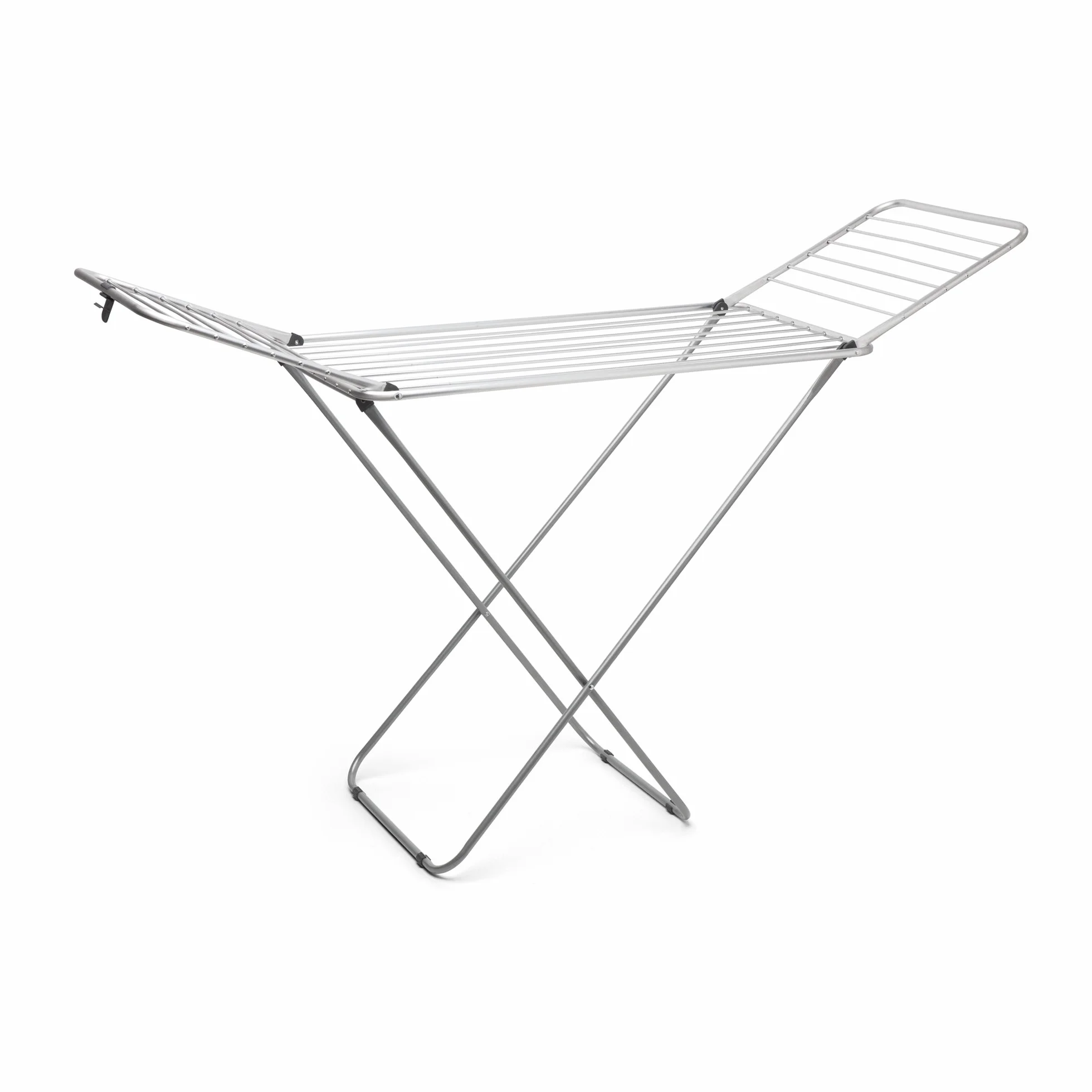 Rayen | Stendibiancheria in alluminio | Con una superficie di 20 metri | Sistema Wing Block | Stendibiancheria antiscivolo e pieghevole con aste XXL | Per interno ed esterno | 177 x