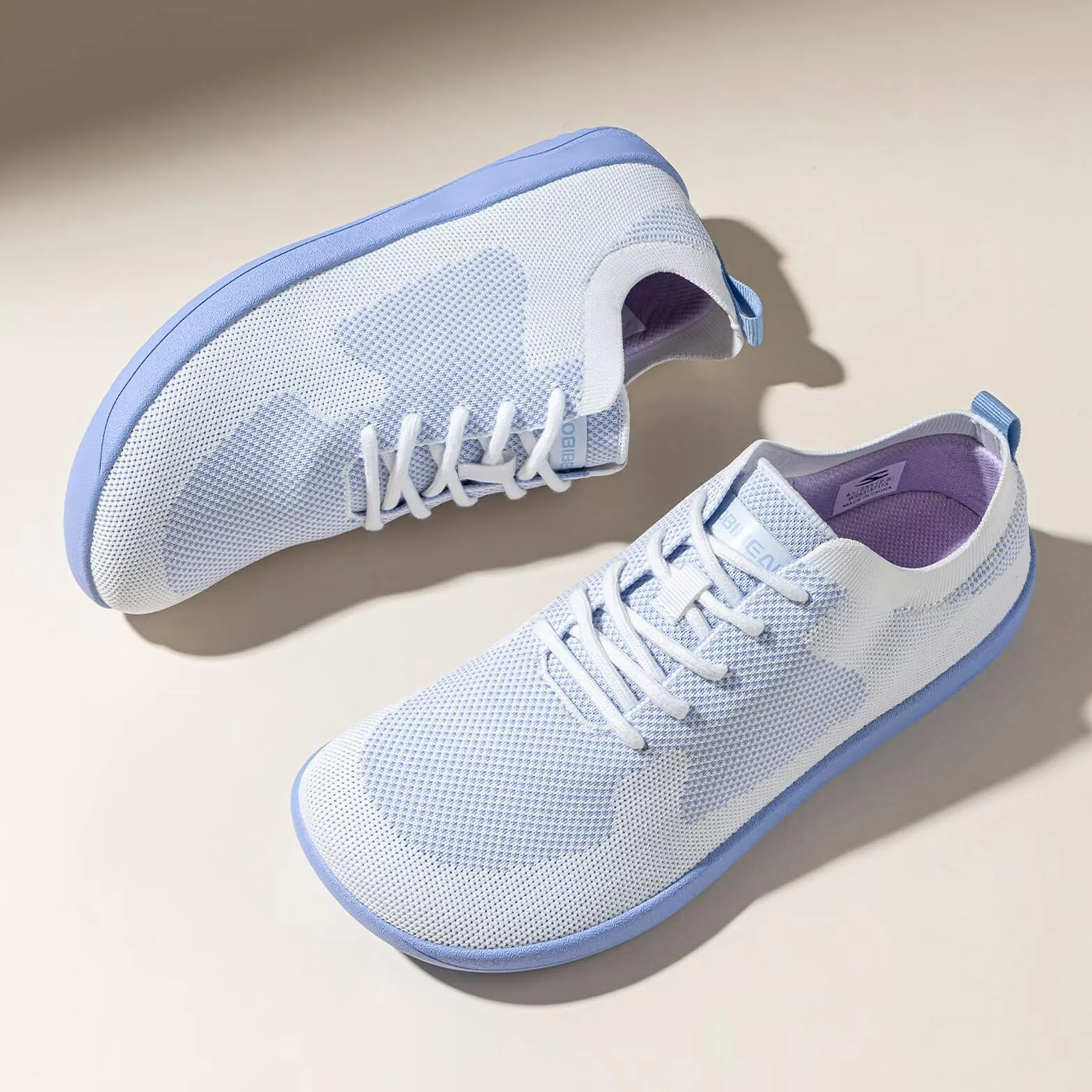HOBIBEAR Scarpe unisex a piedi nudi | ampia scatola | Sneakers traspiranti per il tempo libero
