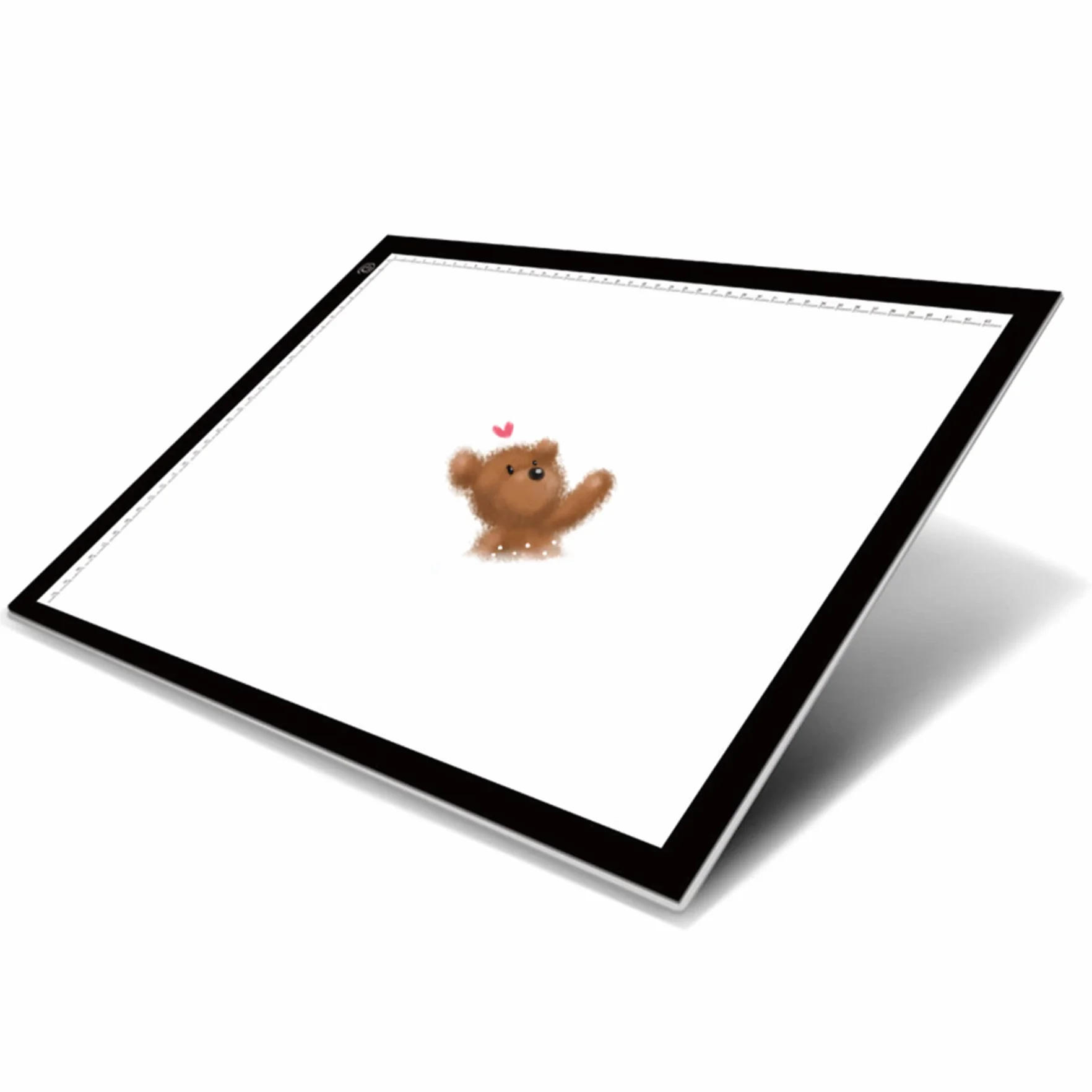 Light Box LED Light Pad di Disegno, Tavola Luminosa A3 con Luminosità Regolabile 47x34,5x0,5 cm