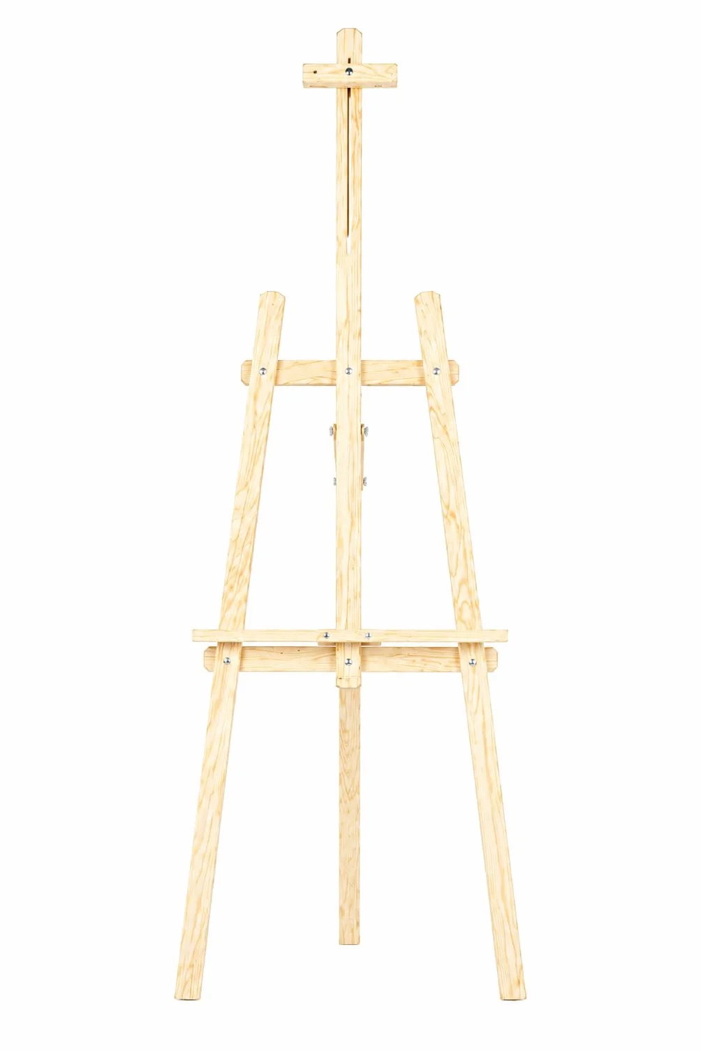 Cavalletto XXL in Legno 170 cm Regolabile per Pittura Mostre Eventi