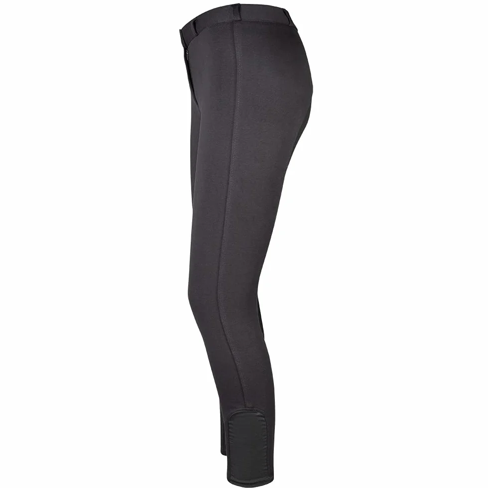 PFIFF Thea Pantaloni da equitazione con rinforzo integrale per bambini